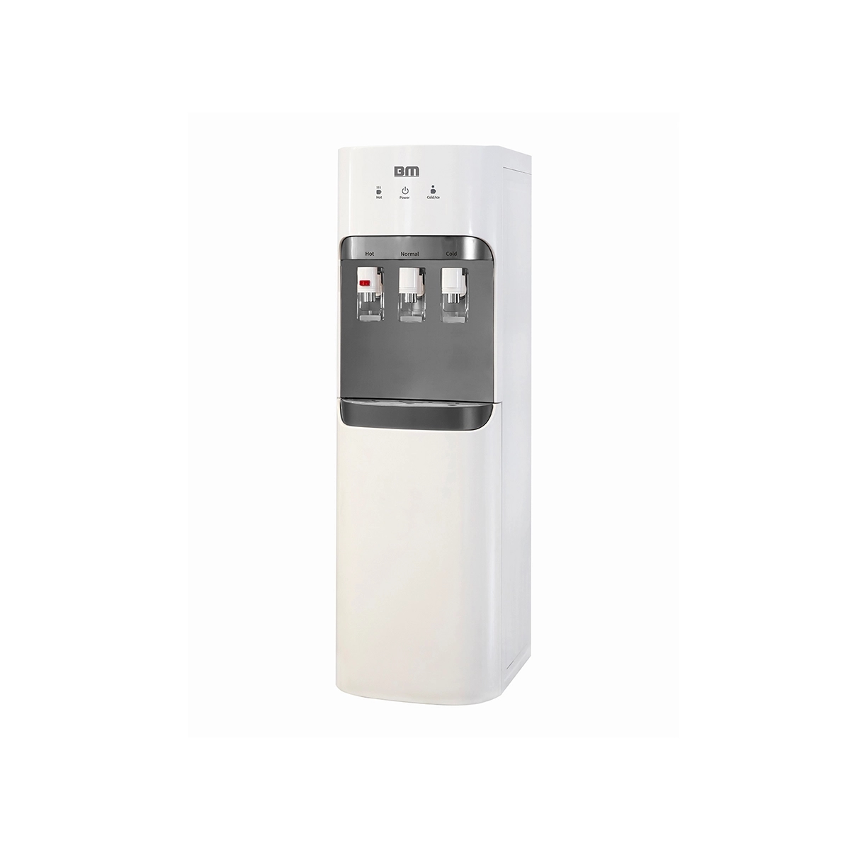 Dispensador De Agua Con Fabricador Hielo Color Blanco BM