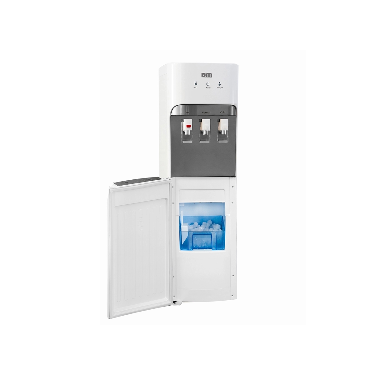 Dispensador De Agua Con Fabricador Hielo Color Blanco BM - Miniatura 2
