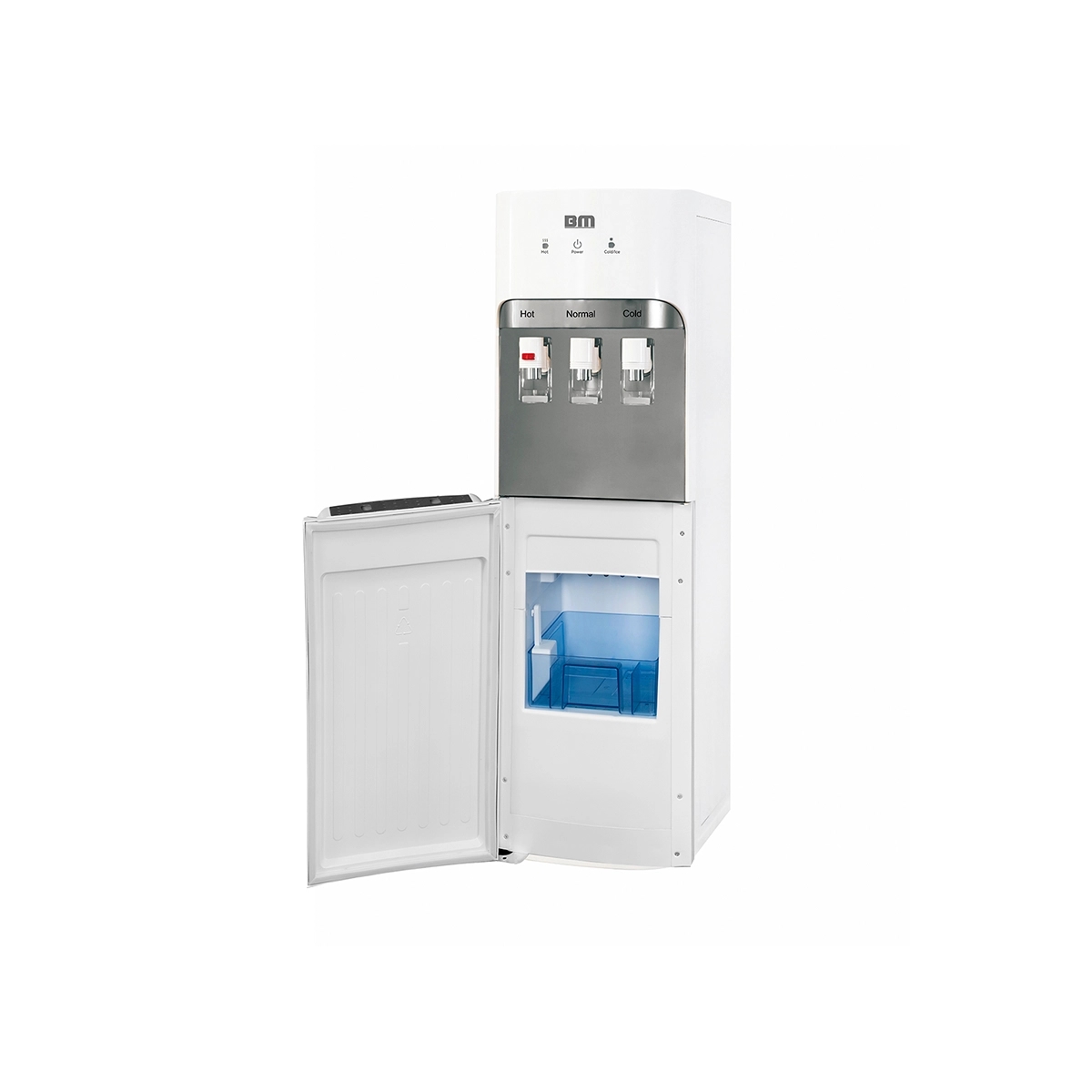 Dispensador De Agua Con Fabricador Hielo Color Blanco BM - Miniatura 3