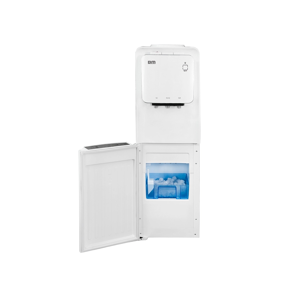 Dispensador de Agua con Fabricador Hielo Color Blanco Boman - Miniatura 3