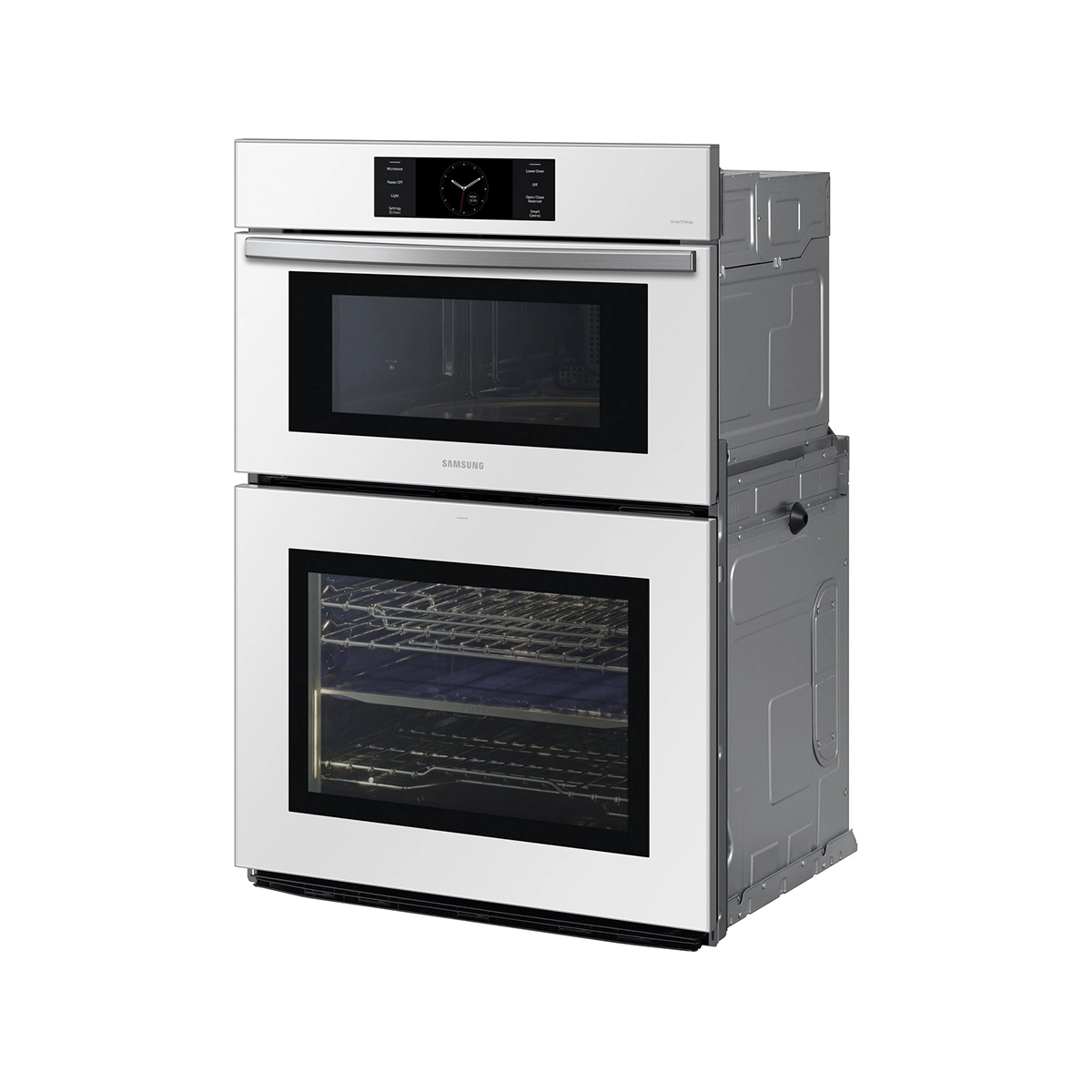 Horno Doble 30 Pulgadas Panel Tactil Bespoke Air Fry Color Blanco Samsung - Miniatura 2