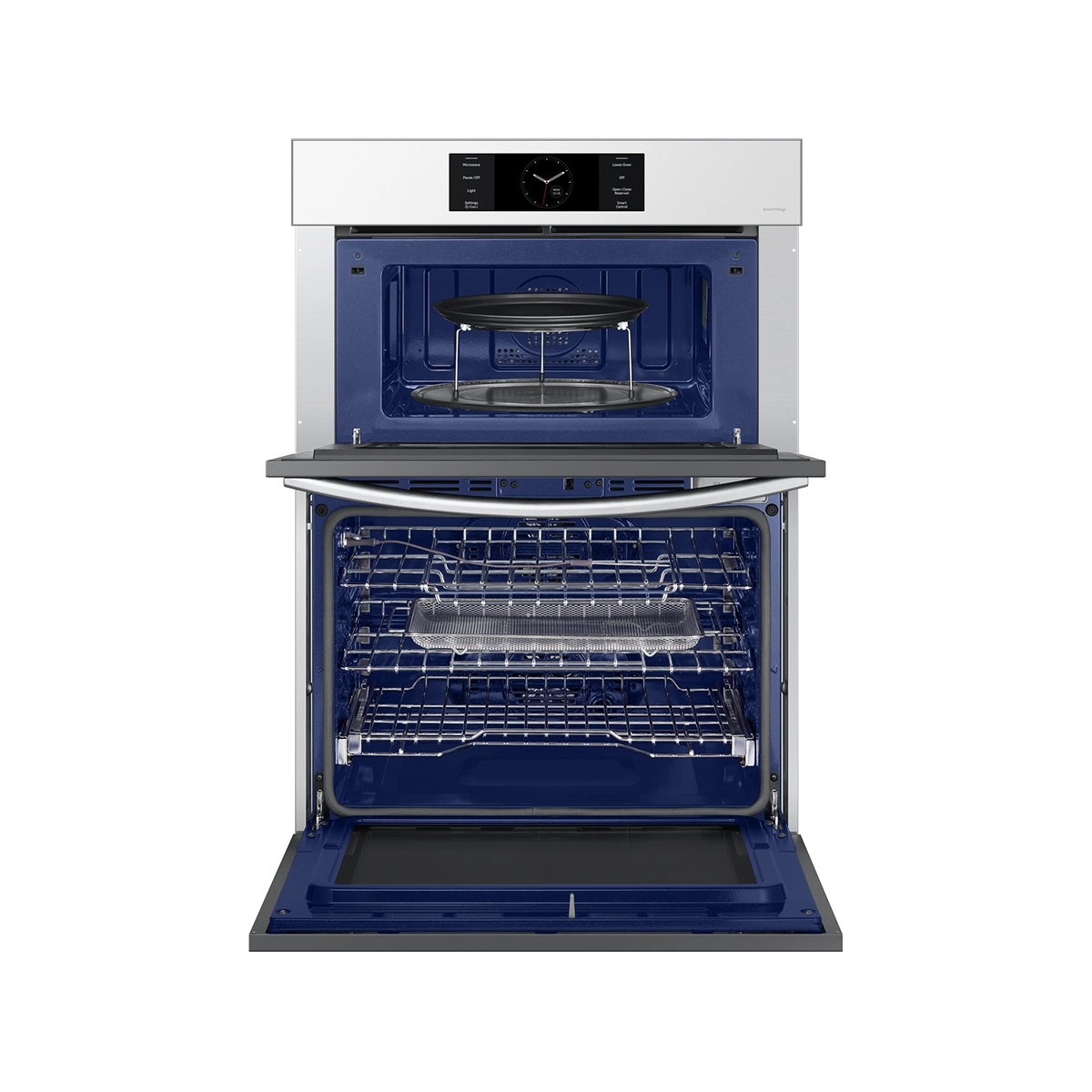 Horno Doble 30 Pulgadas Panel Tactil Bespoke Air Fry Color Blanco Samsung - Miniatura 3