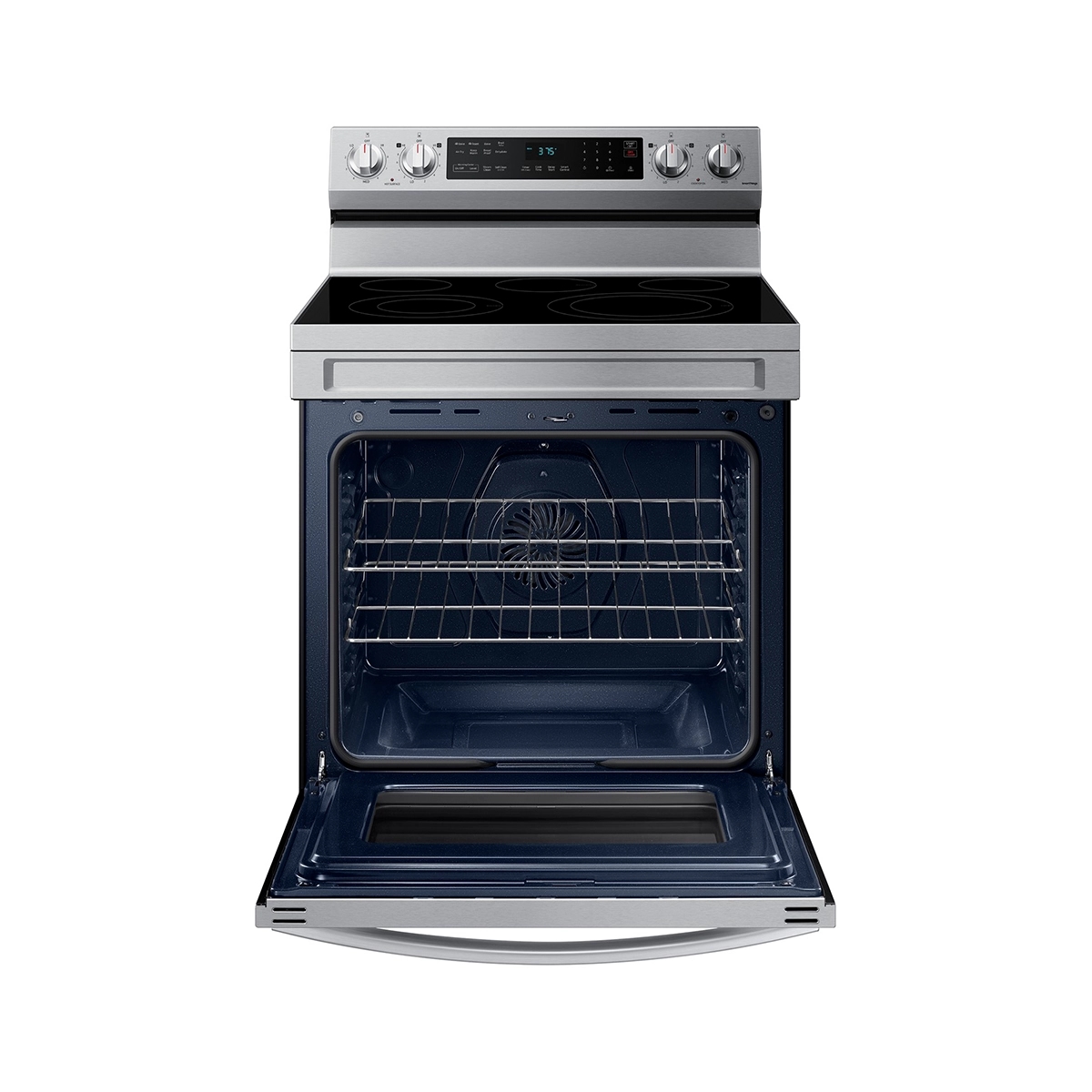 Cocina Electrica 30 Pulgadas 5 Hornilla WiFi en Acero Inoxidable Samsung - Miniatura 3