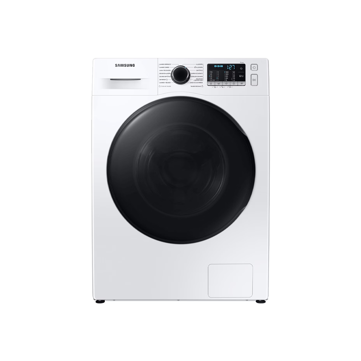 Lavadora Y Secadora Carga Frontal De 11 Kg Con Wifi Color Gris Samsung