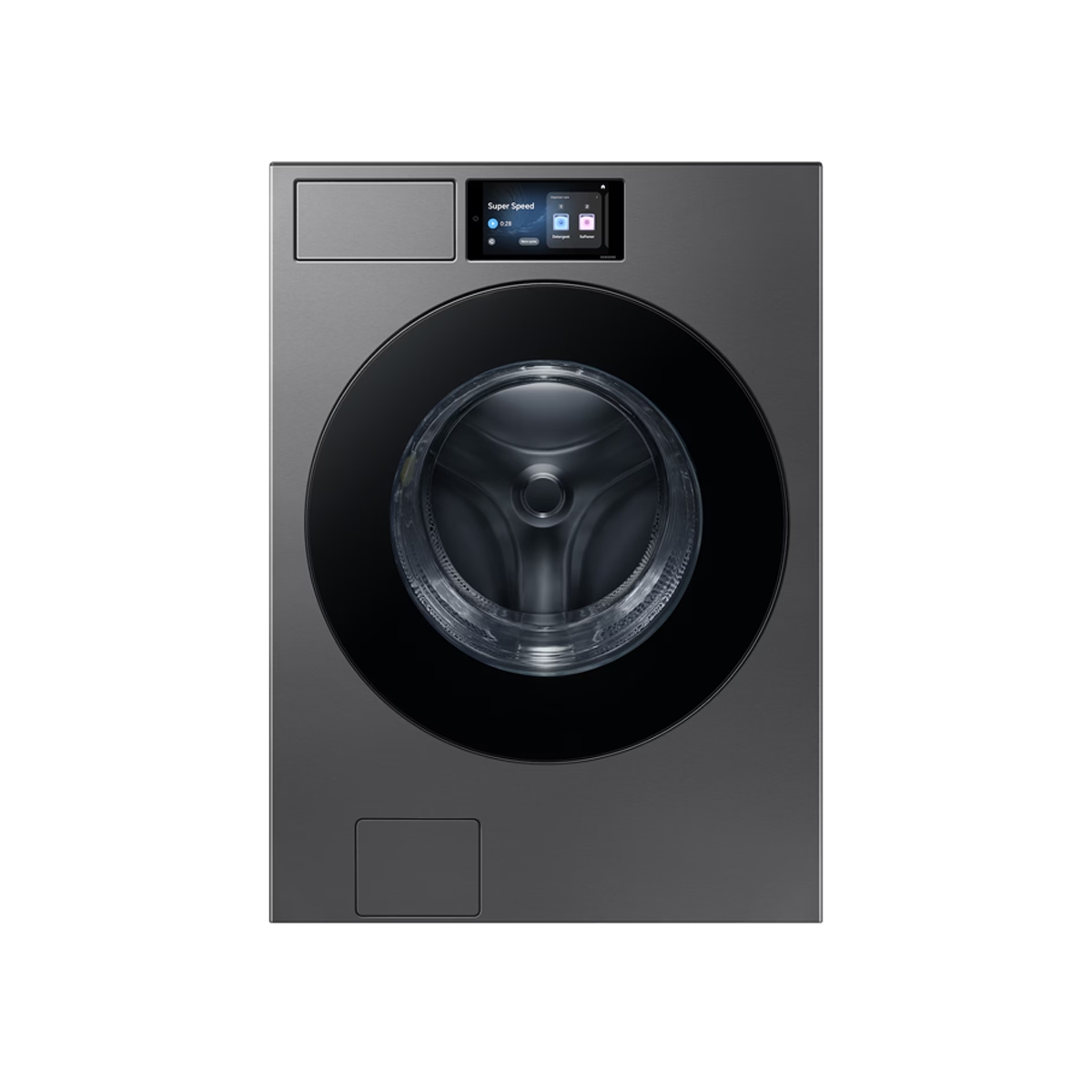 Lavadora Automática Carga Frontal De 26 Kg Bespoke Color Gris Samsung