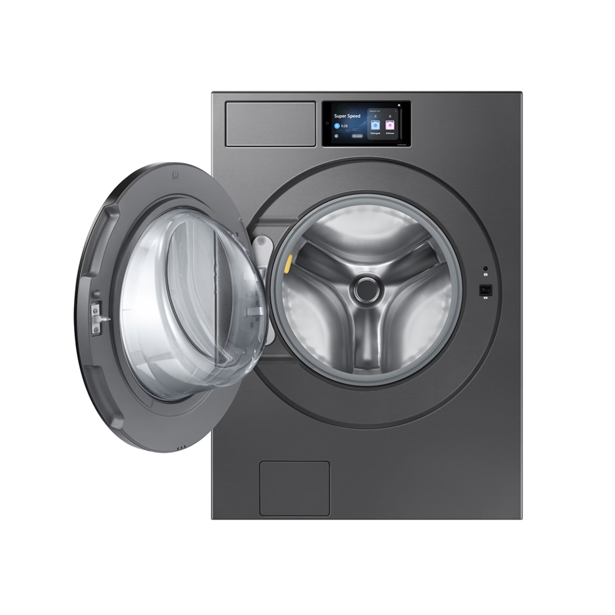 Lavadora Automática Carga Frontal De 26 Kg Bespoke Color Gris Samsung - Miniatura 3
