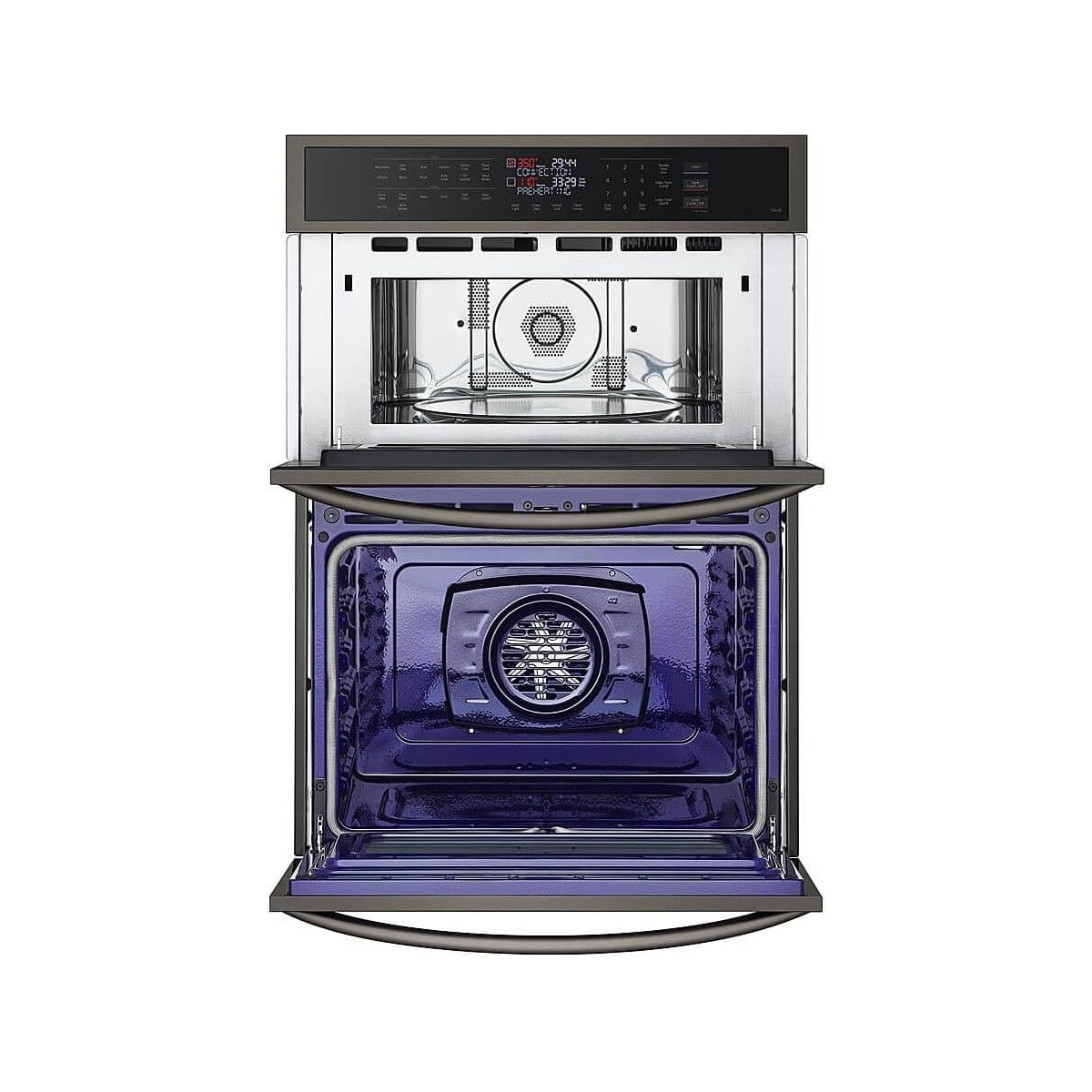Horno Doble 30 Pulgadas Panel Tactil Color Negro LG - Miniatura 3