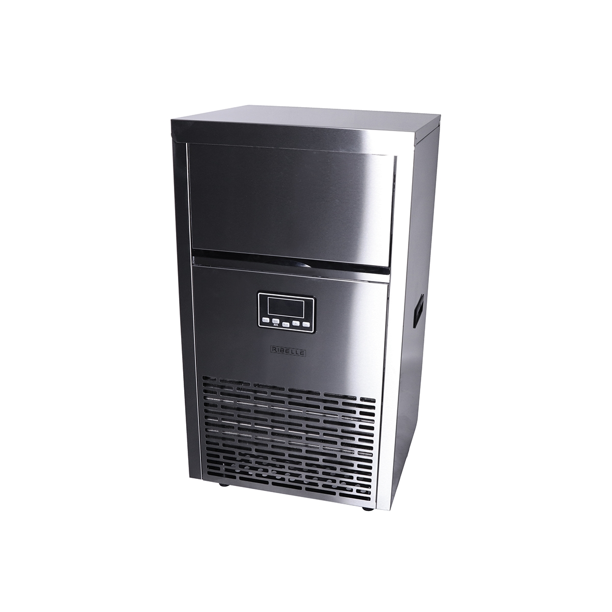 Fabricador De Hielo 45 Kg Acero Inoxidable Plata Ribelle - Miniatura 3