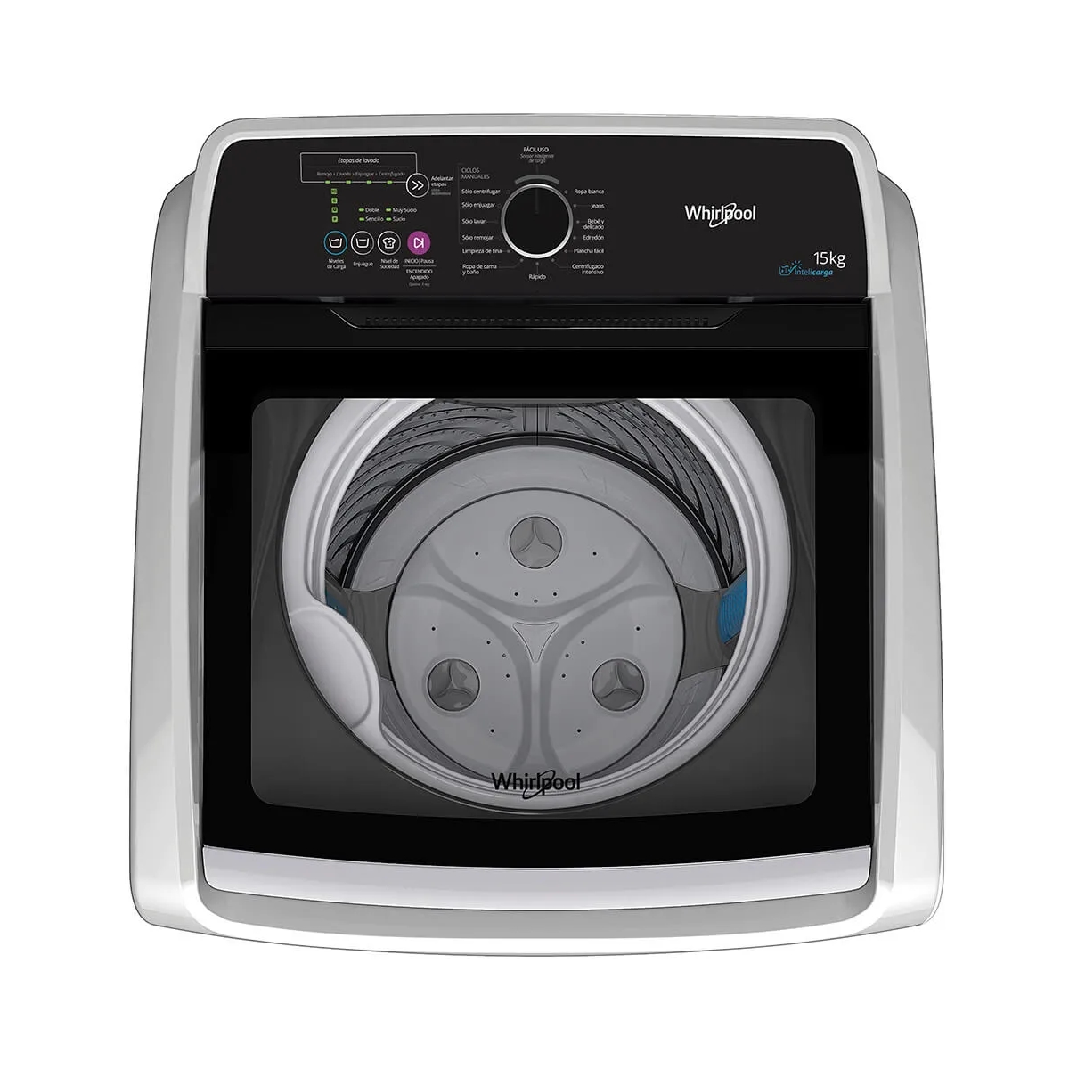 Lavadora Carga Superior De 16 Kg Color Blanco Whirlpool - Miniatura 3