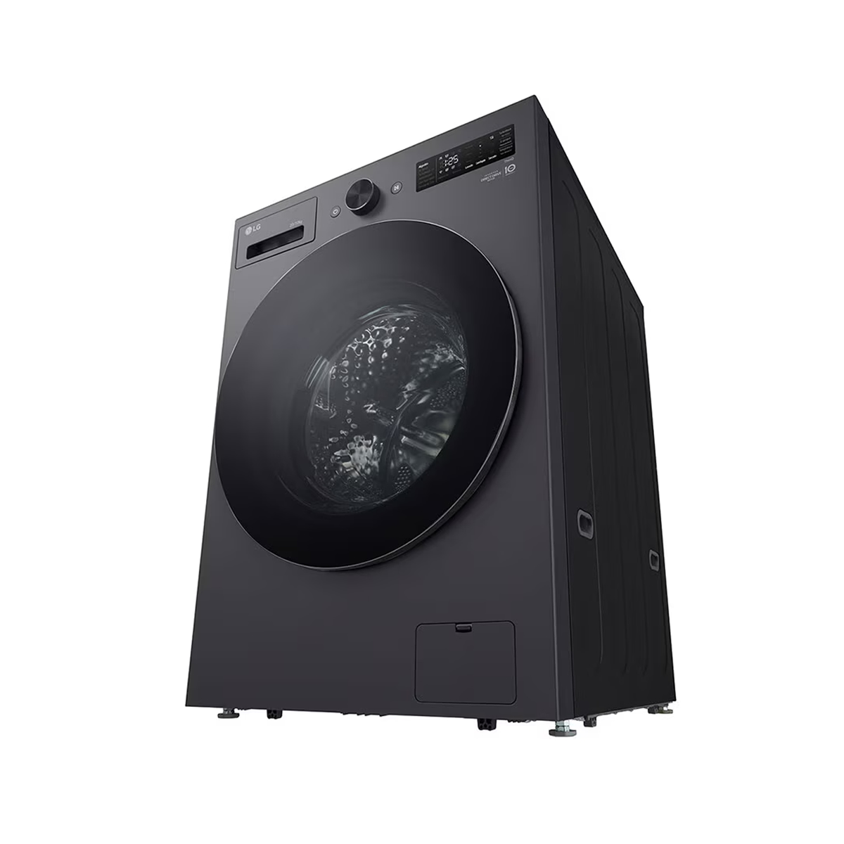 Lavadora Y Secadora Carga Frontal De 16 Kg Con Wi-Fi Color Negro LG - Miniatura 4