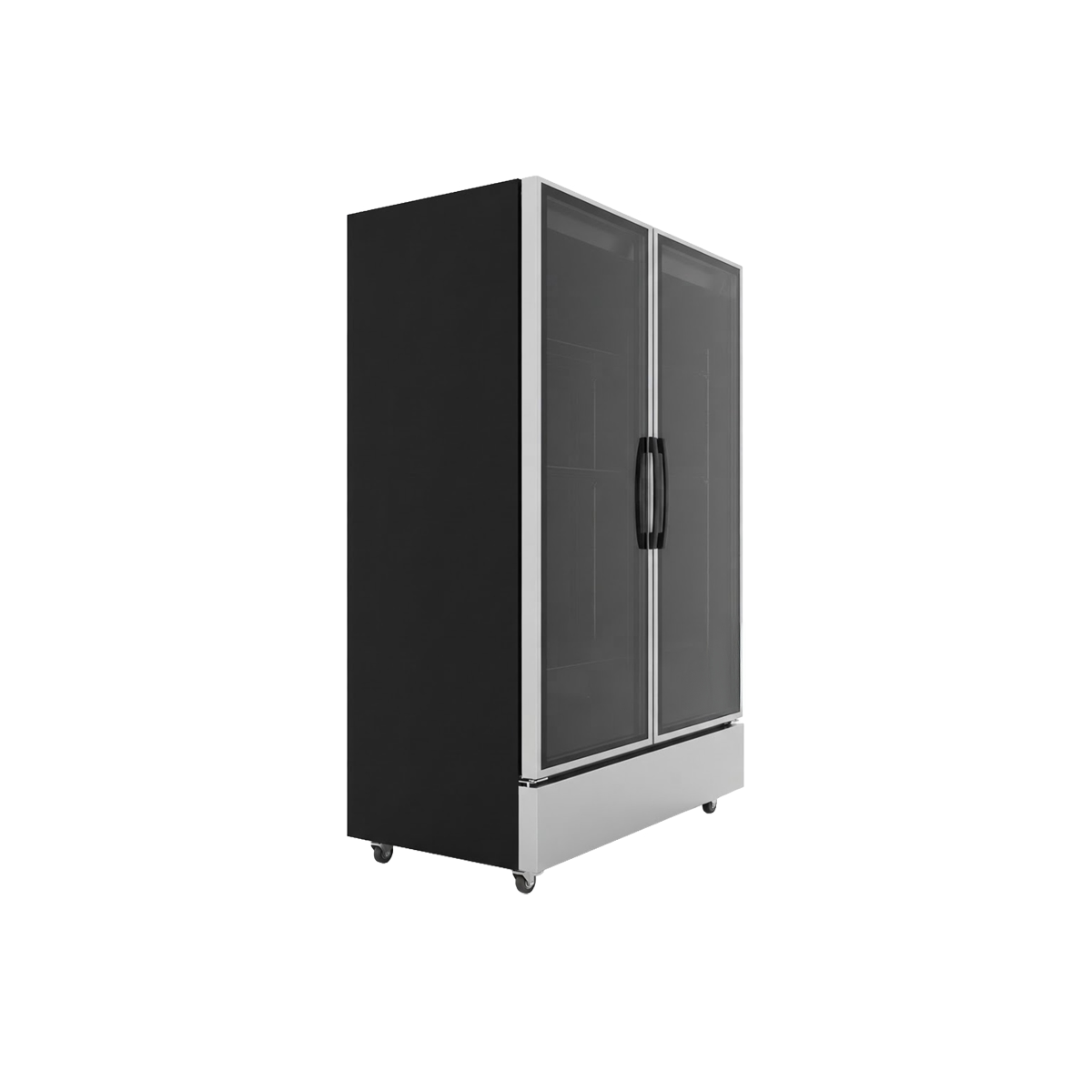 Nevera Comercial de 33 Pies Vertical Dos Puertas Acero Inoxidable Daewoo - Miniatura 3