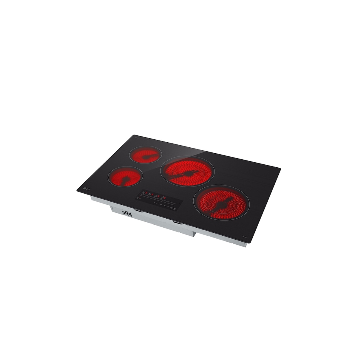 Tope De Cocina Eléctrico 75 Cm Vitrocerámica De 4 Hornillas LG - Miniatura 3