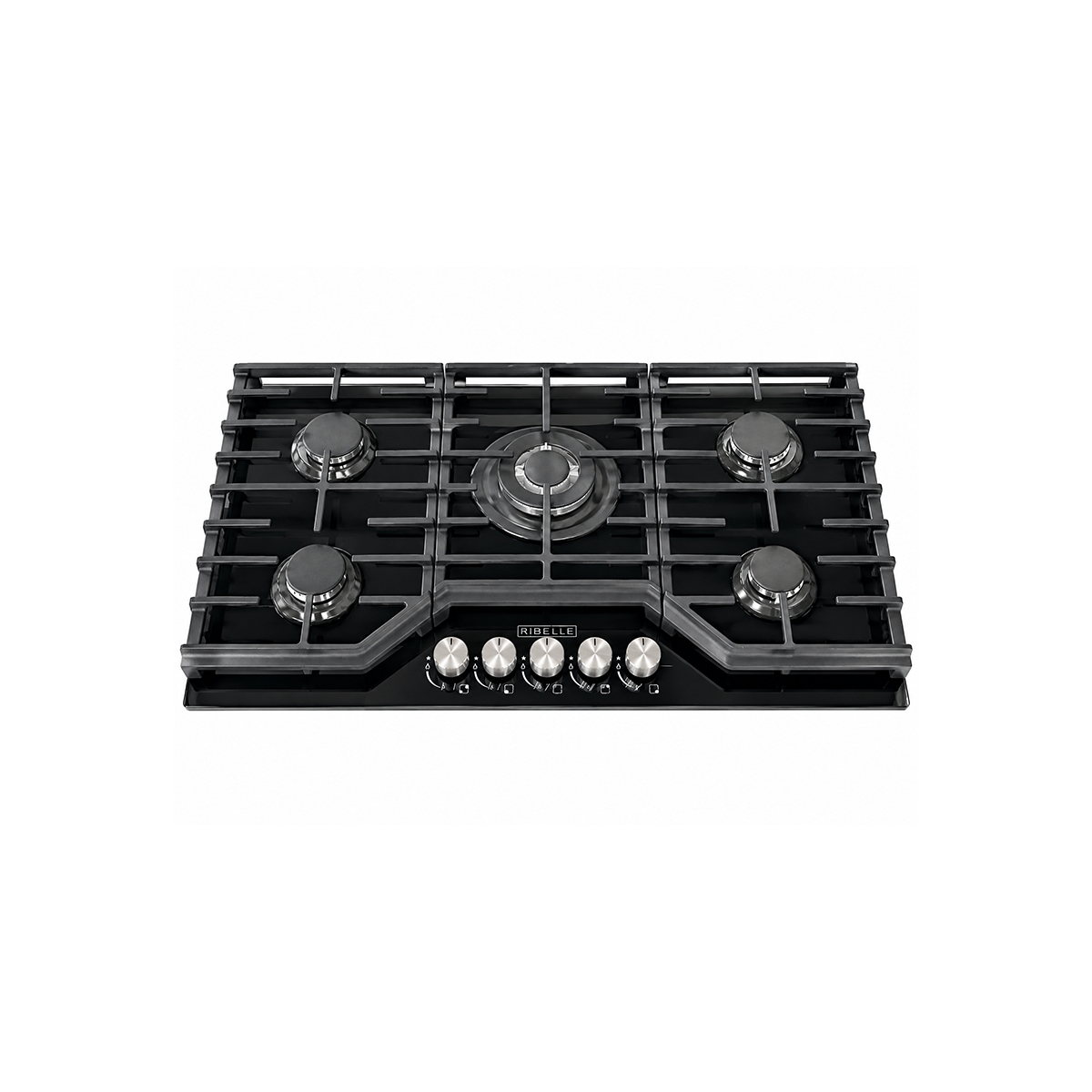 Tope de Cocina a Gas 5 Hornillas Ribelle