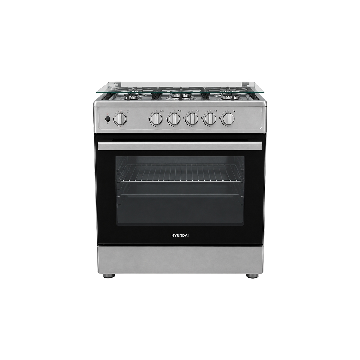Cocina A Gas 30 Pulgadas 5 Hornillas Hyundai