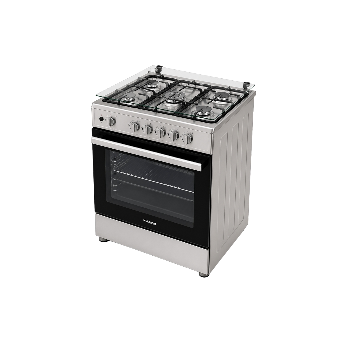 Cocina A Gas 30 Pulgadas 5 Hornillas Hyundai - Miniatura 2
