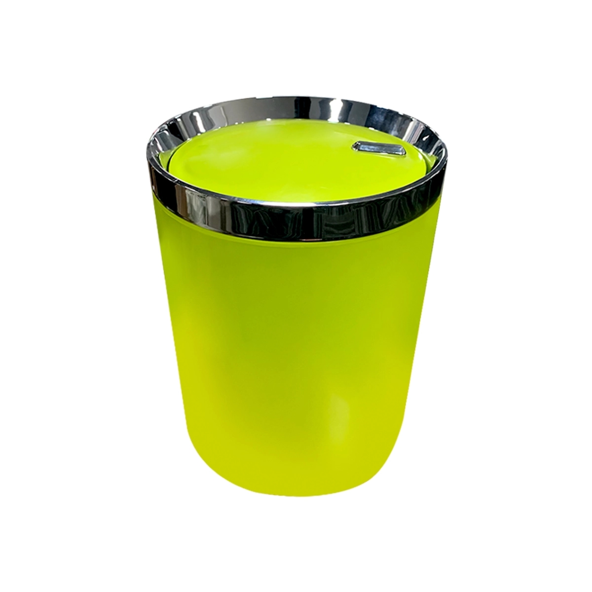 Papelera De 5 Litros Redonda Color Verde Eko