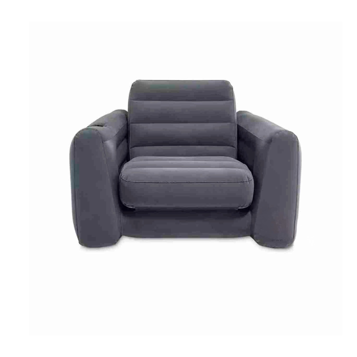 Sillón Cama Inflable Color Gris Intex
