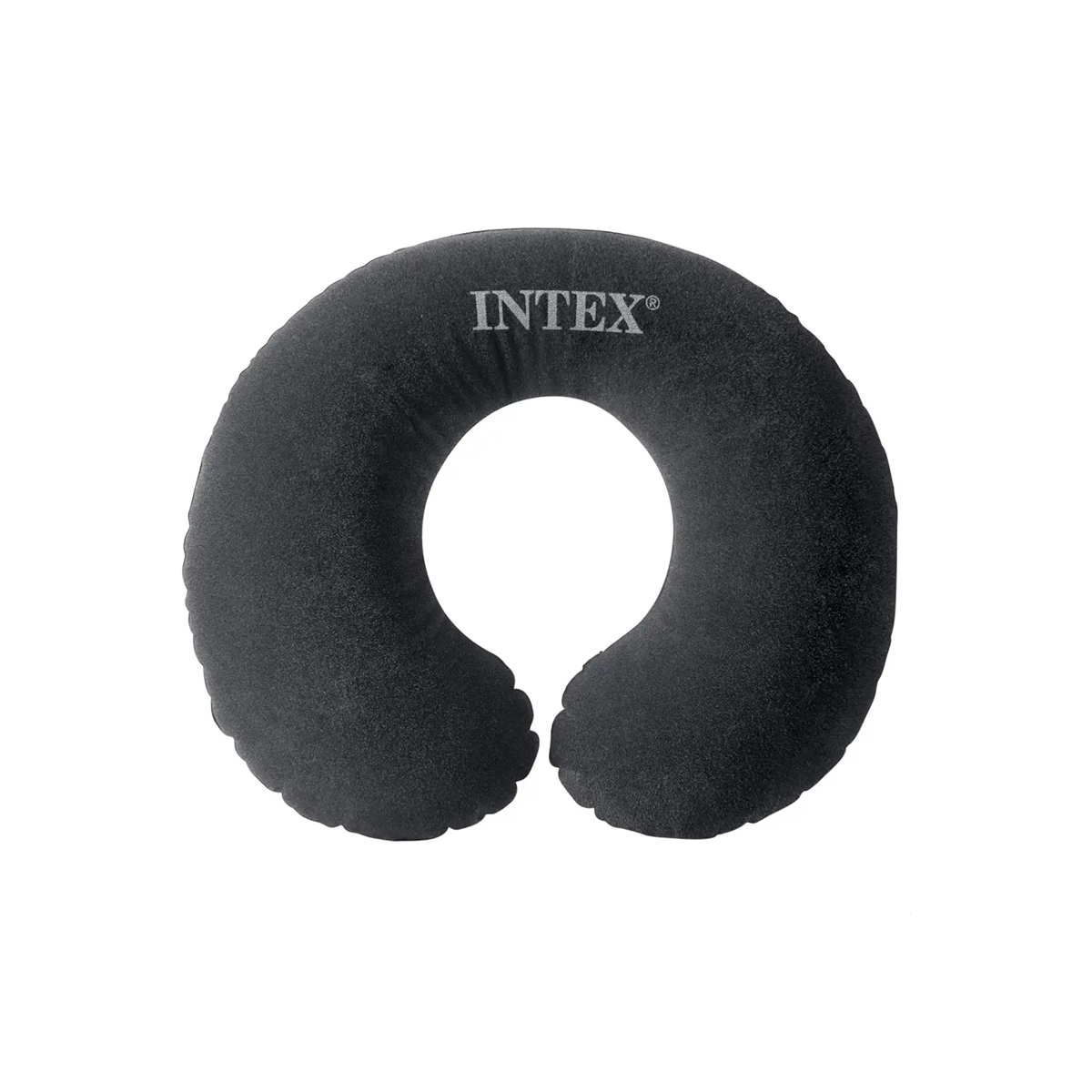 Almohada De Viaje Inflable color Negro Intex