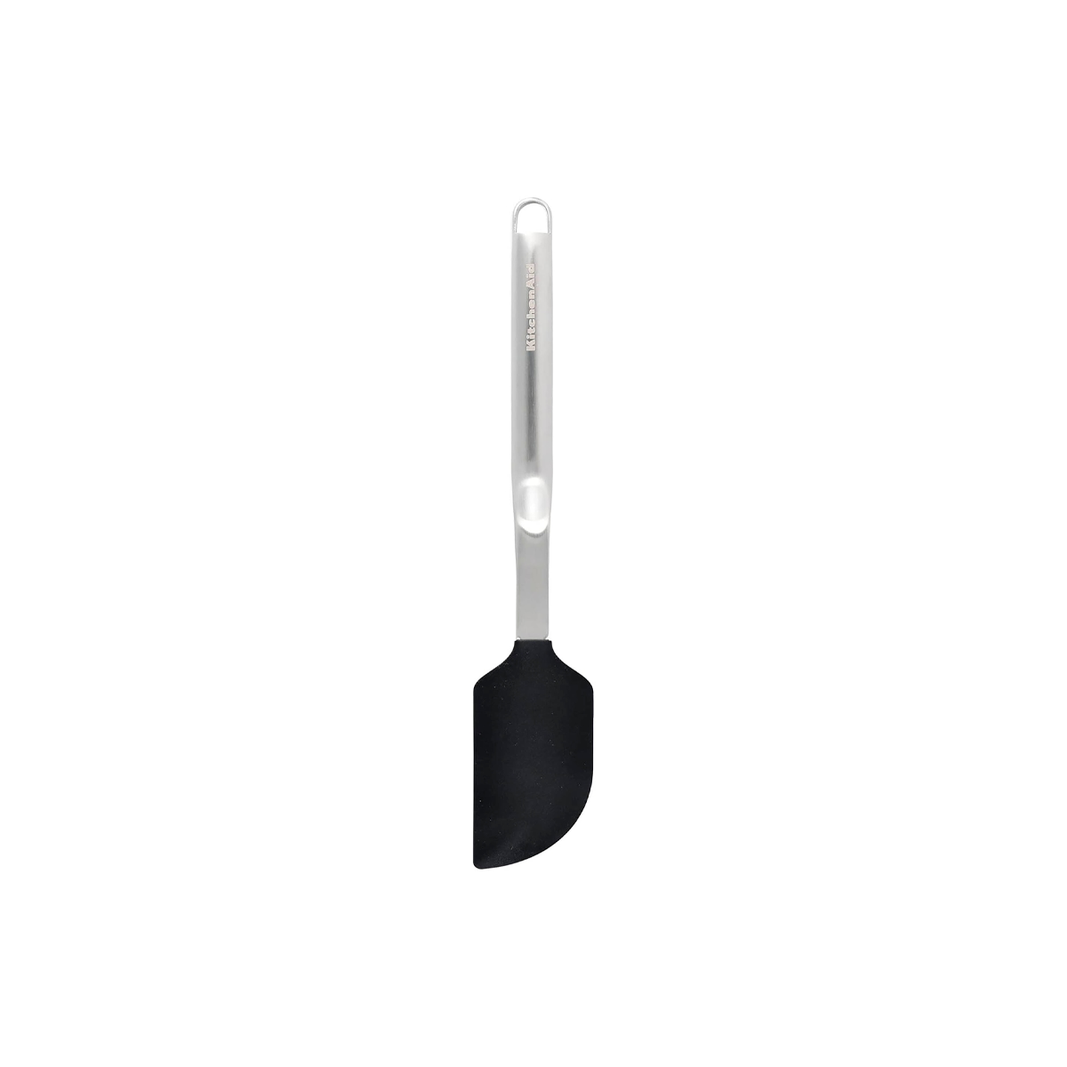 Espátula De Silicona Y Acero Inoxidable Color Negro Ónix KitchenAid