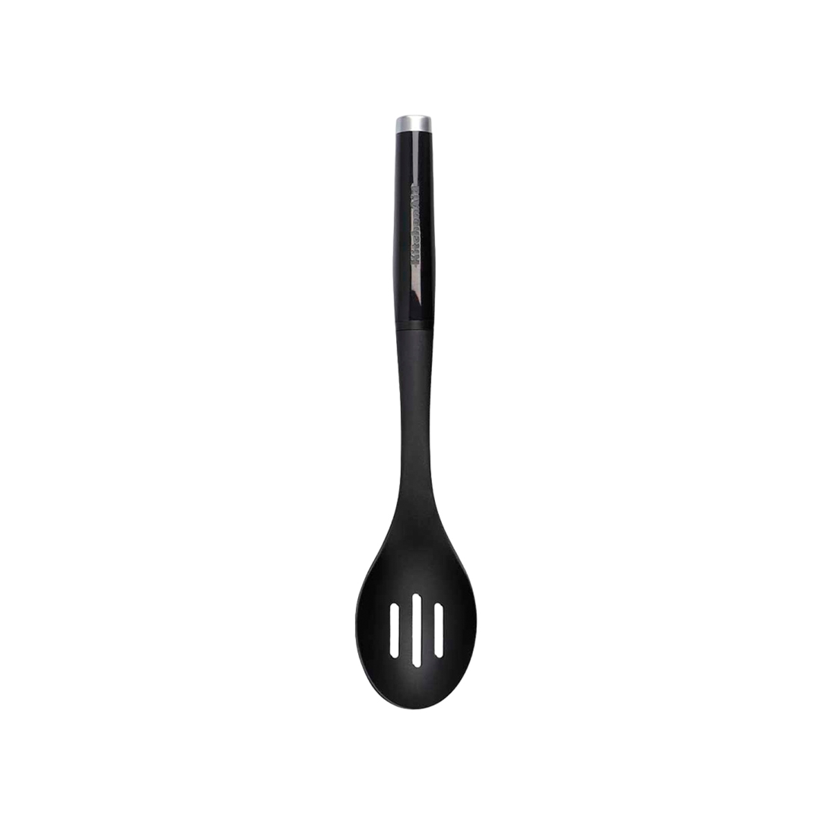 Cuchara Ranurada Antiadherente Clásica Color Negro KitchenAid