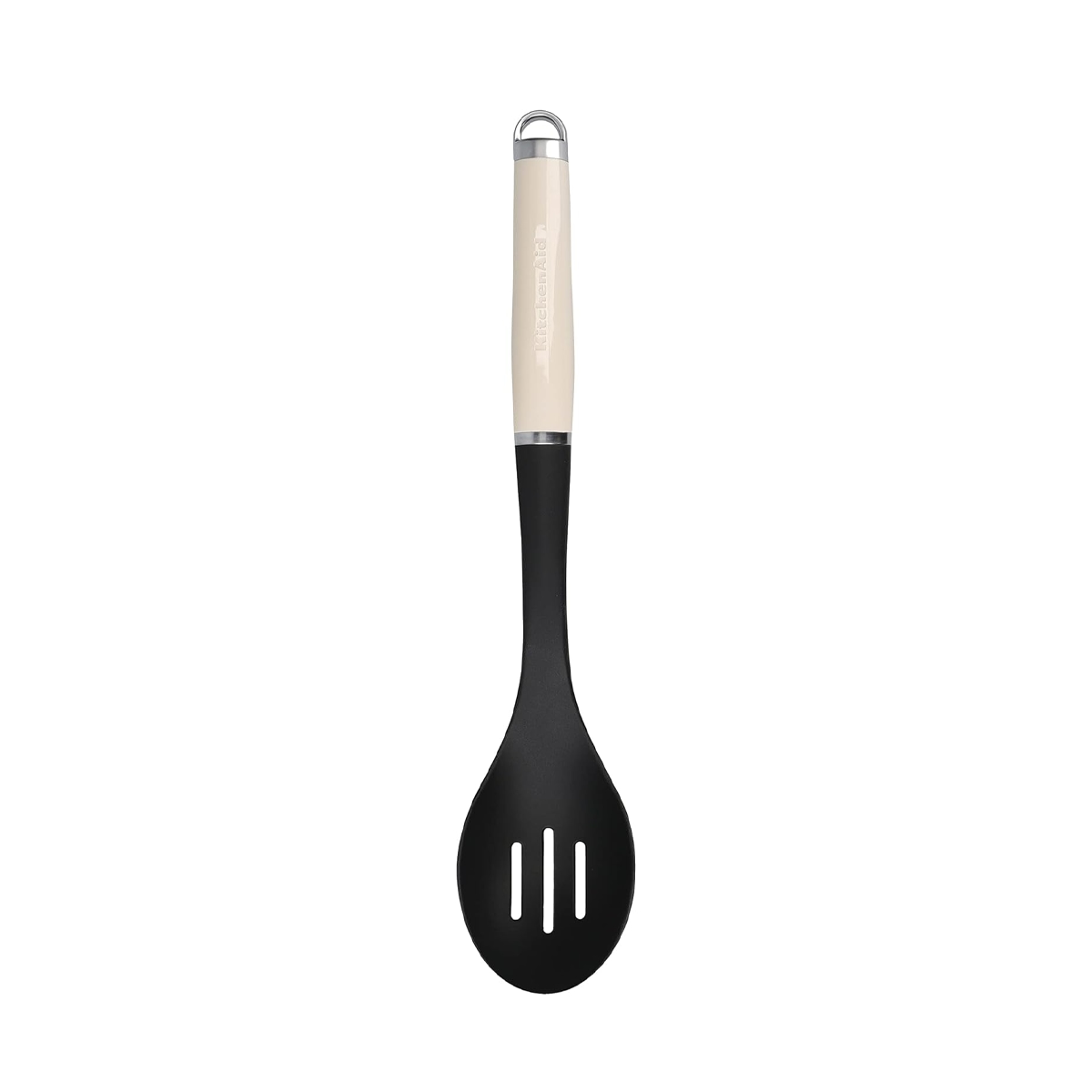 Cuchara Ranurada Color Crema KitchenAid