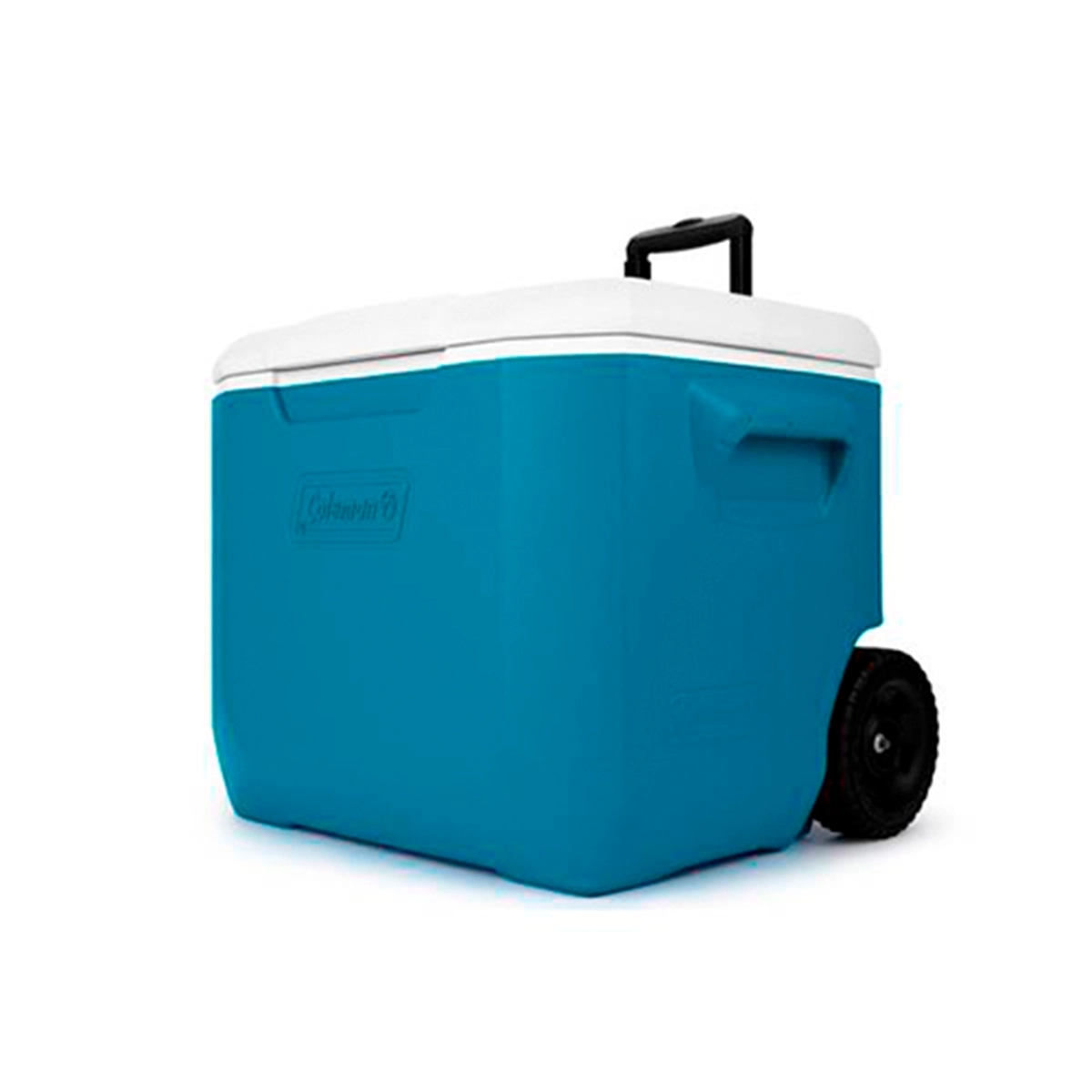Cava Familiar Con Ruedas 57 Litros Color Azul Turquesa Coleman - Miniatura 2