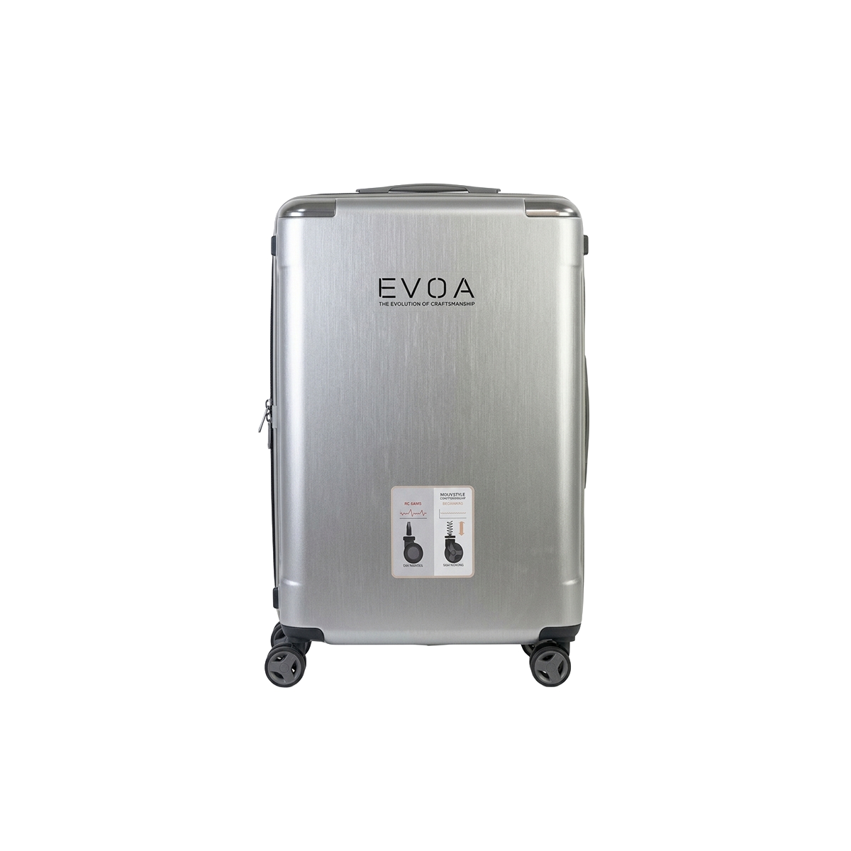 Maleta Evoa 25 Pulgadas Color Plata Samsonite