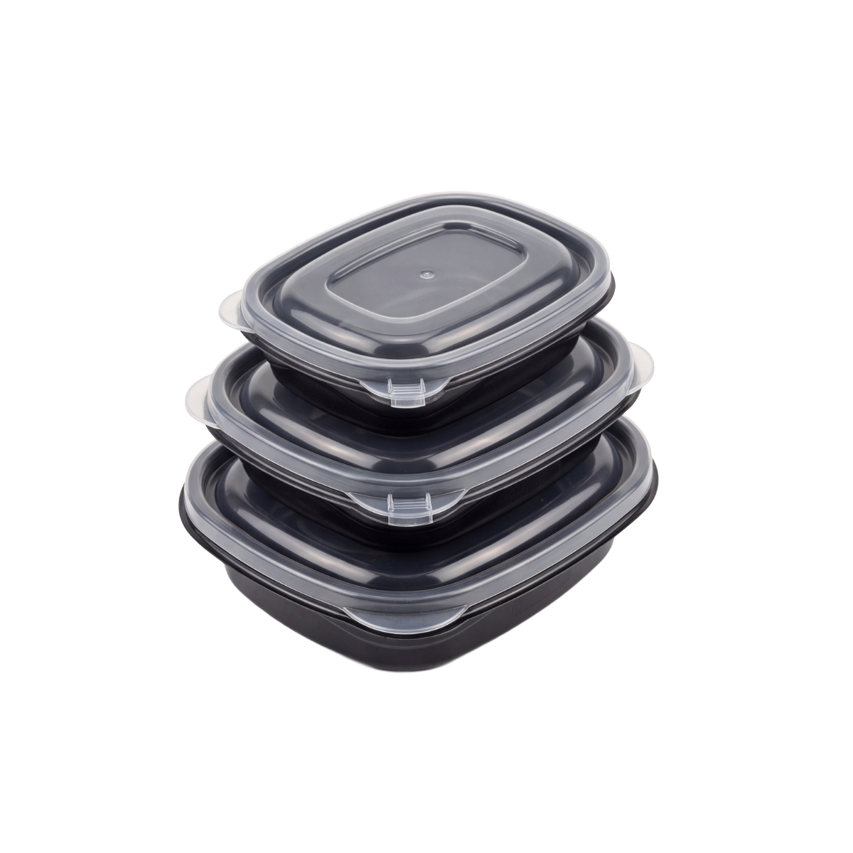 Envases Para Alimentos Plástico Tapa 30 Piezas Negro Rubbermaid - Miniatura 2