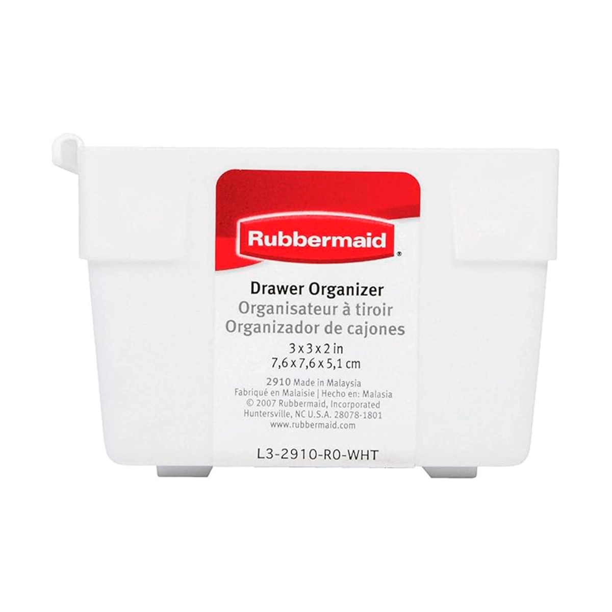 Organizador De Cajones Color Blanco Rubbermaid