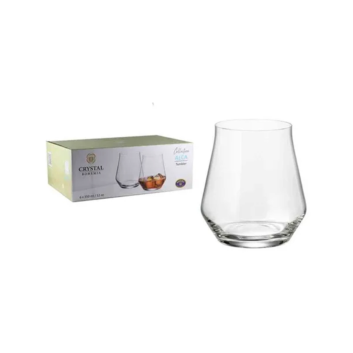 Juego De Vasos 6 Piezas Bohemia
