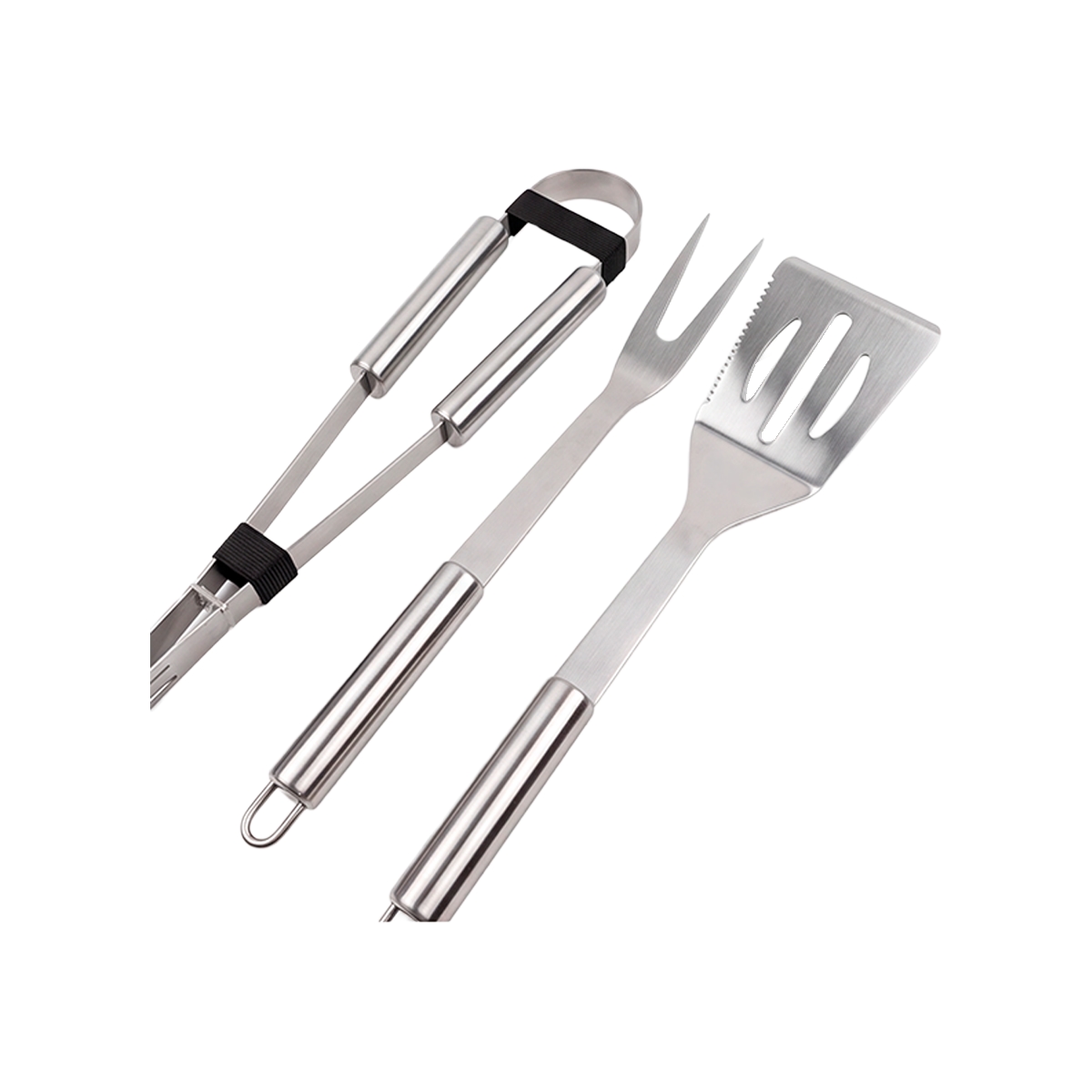 Utensilios Para Parrilla Con Estuche 3 Piezas - Miniatura 3