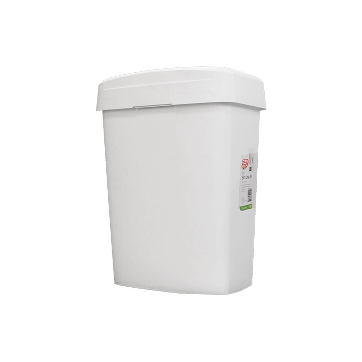 Papelera con Tapa 30 litros color Blanco Ezy Storage - Miniatura 2