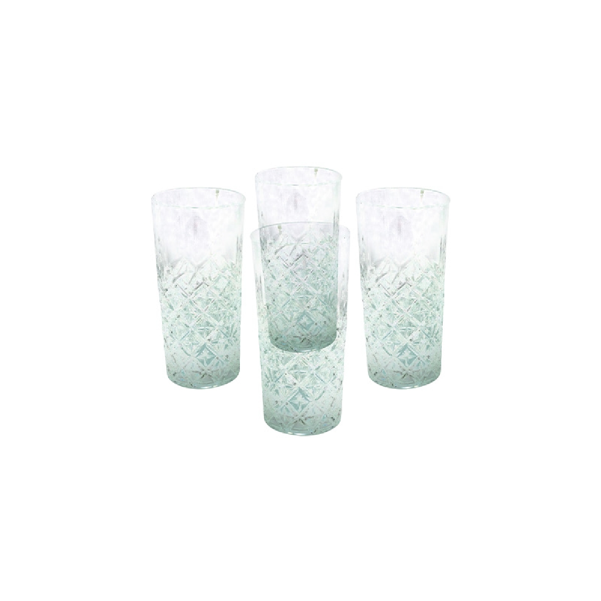 Vasos De Vidrio 4 Piezas Oslo - Miniatura 2