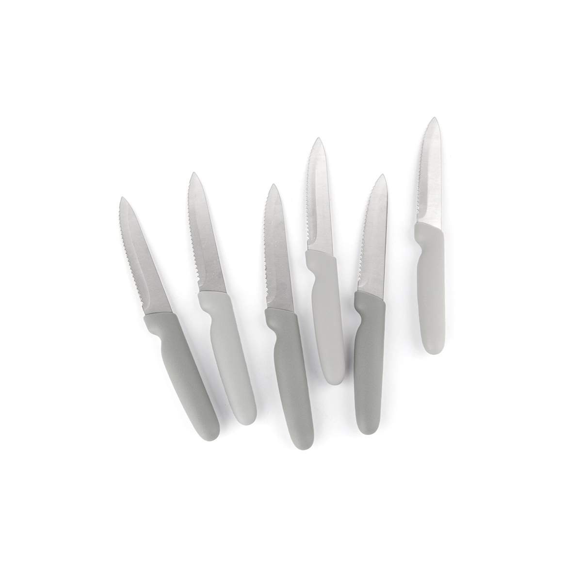 Juego De Cuchillos 6 Piezas Color Gris Bremen - Miniatura 4