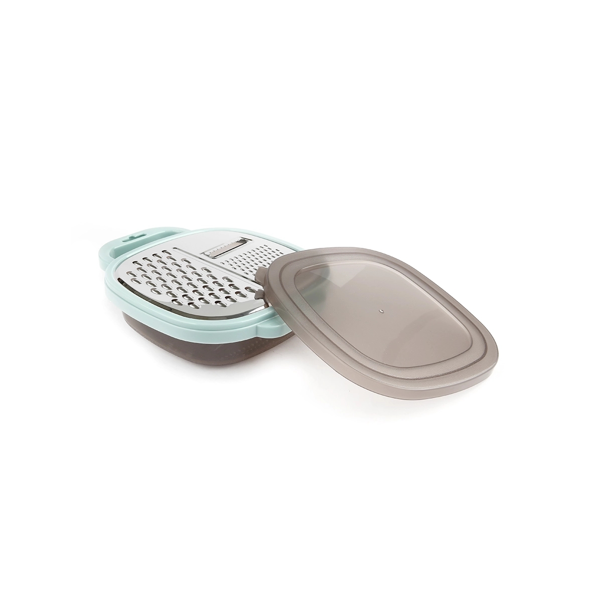 Rallador Con Envase Color Gris Bremen - Miniatura 3