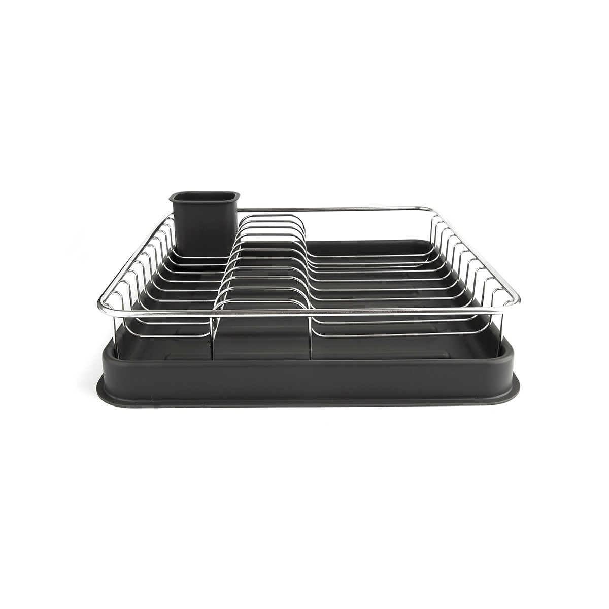 Escurridor De Platos Acero Inoxidable Color Gris Bremen