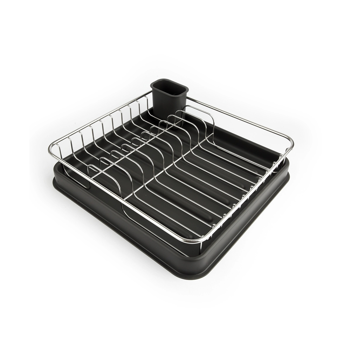 Escurridor De Platos Acero Inoxidable Color Gris Bremen - Miniatura 2