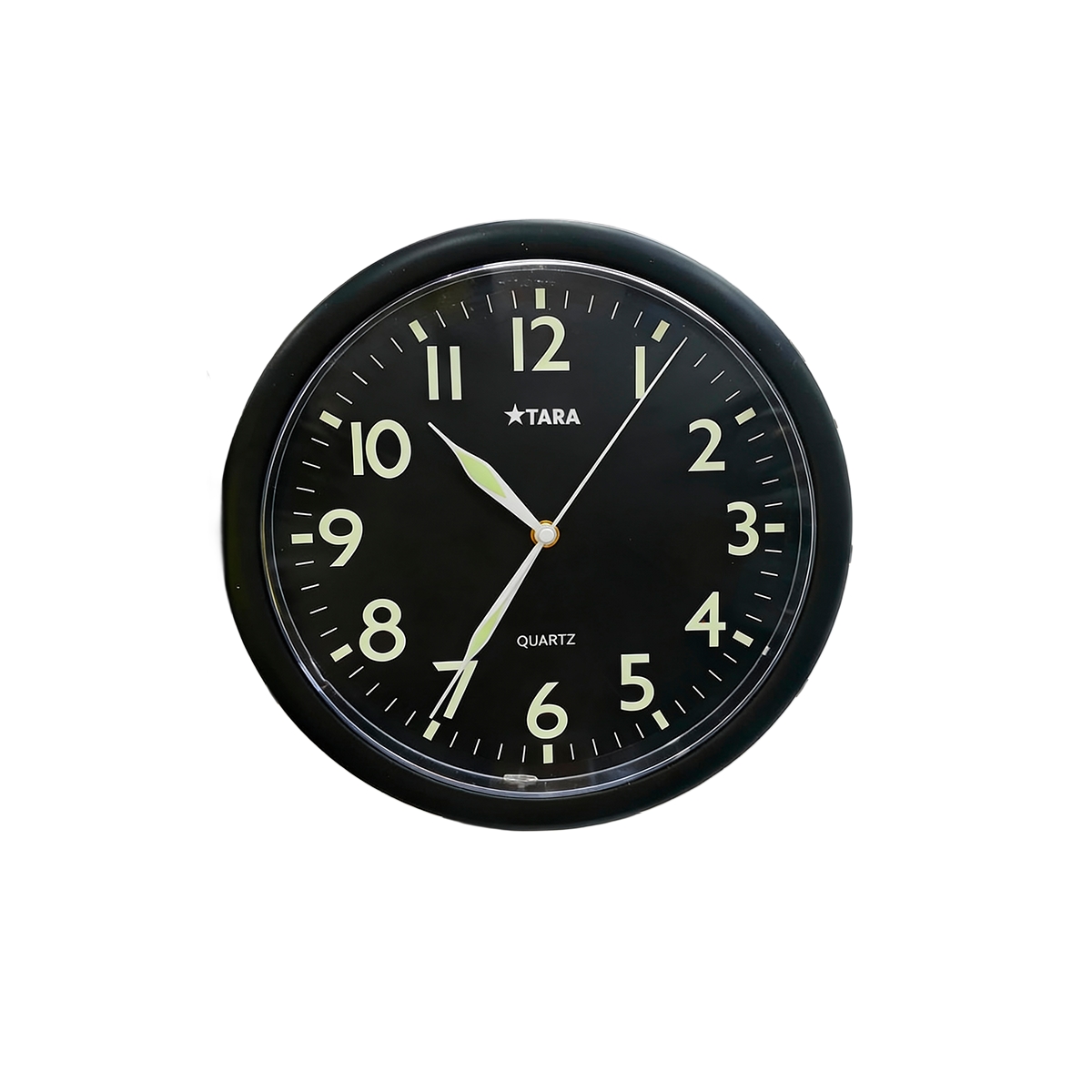 Reloj De Pared Redondo Color Negro