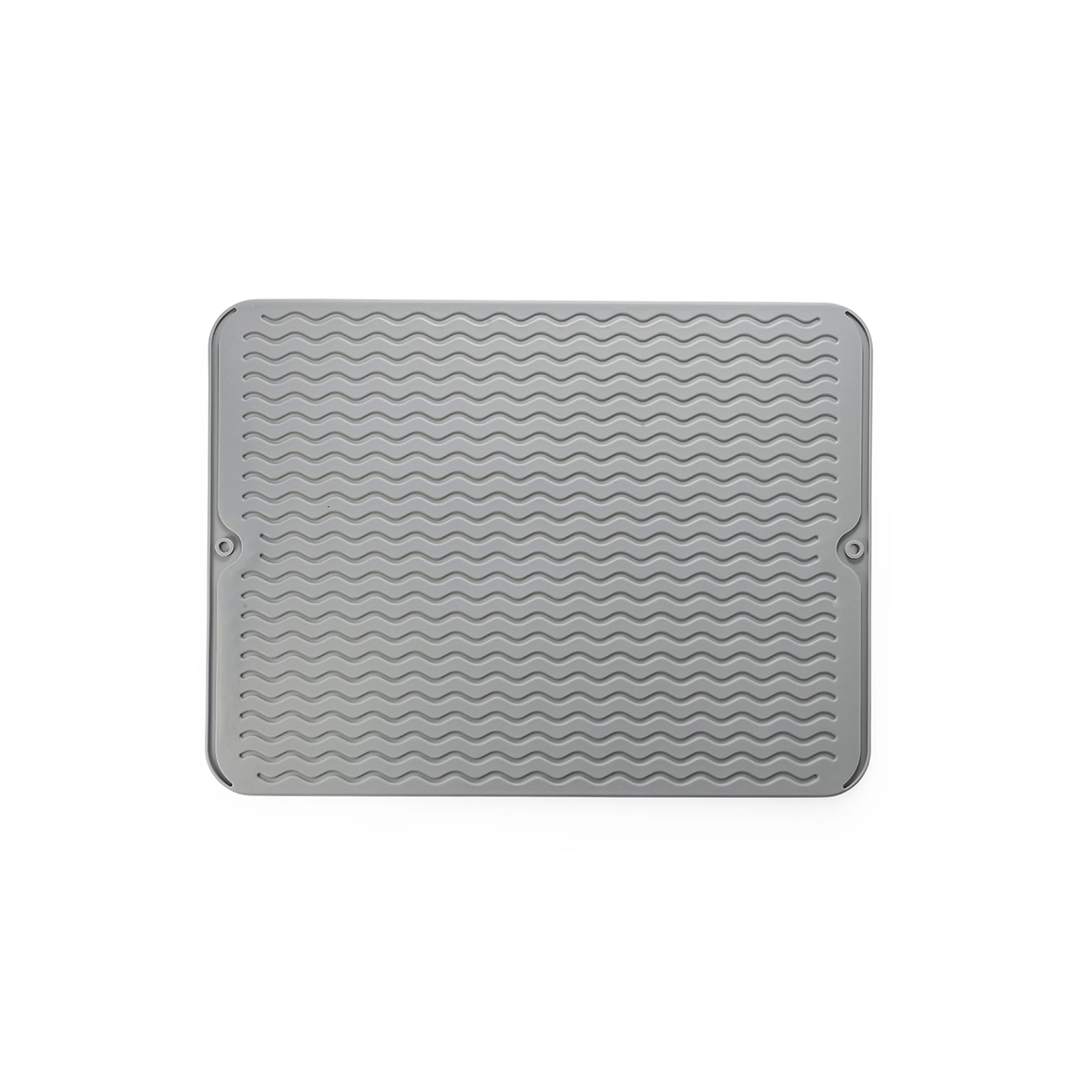Escurridor De Platos De Silicona Color Gris Basic Home - Miniatura 2