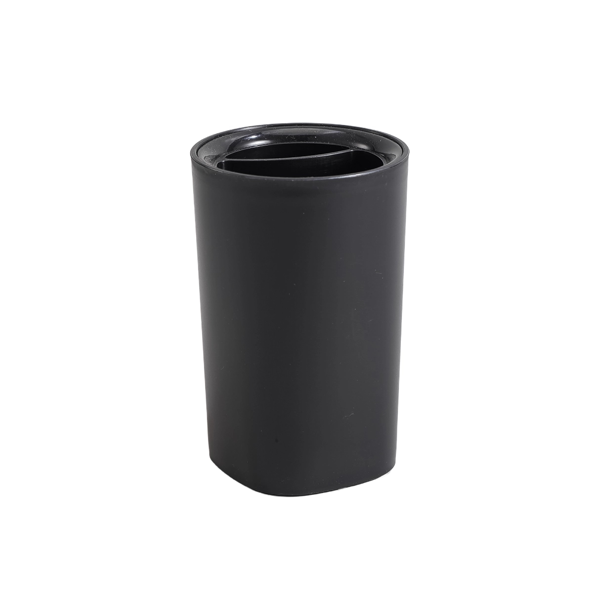 Set De Baño 6 Piezas Con Basurero Color Negro Basic Home - Miniatura 2