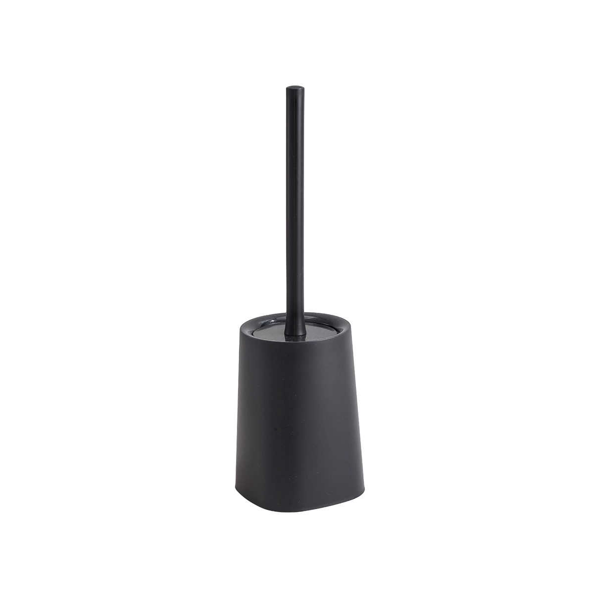 Set De Baño 6 Piezas Con Basurero Color Negro Basic Home - Miniatura 3