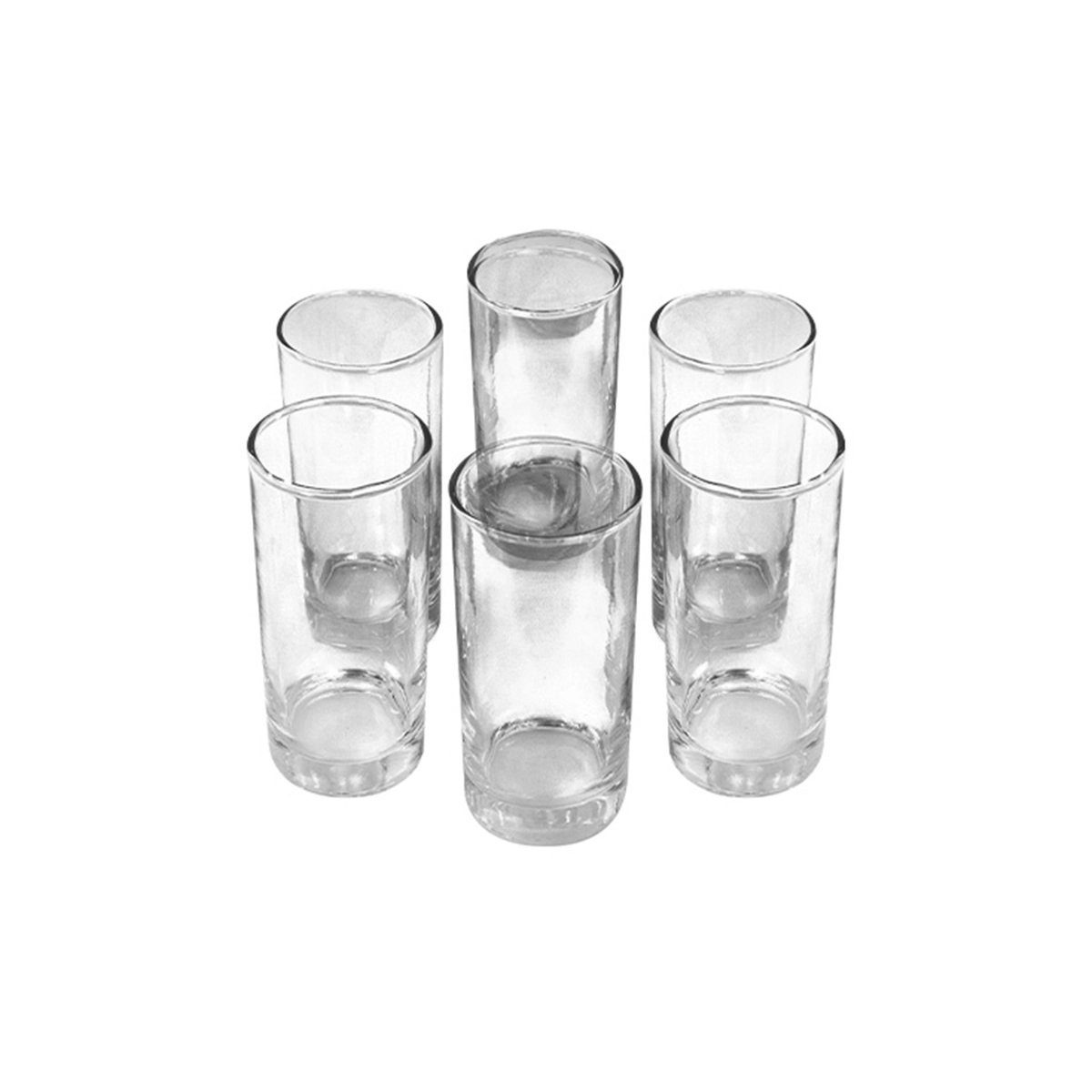 Vasos De Vidrio 6 Piezas Citinova