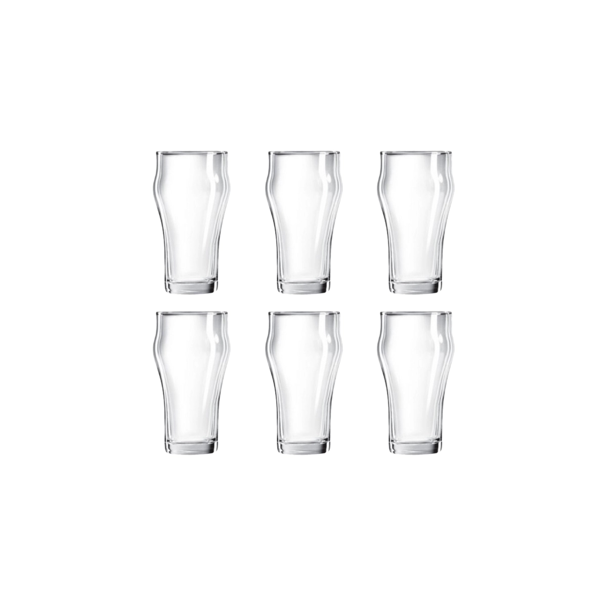 Vasos De Vidrio 6 Piezas Citinova