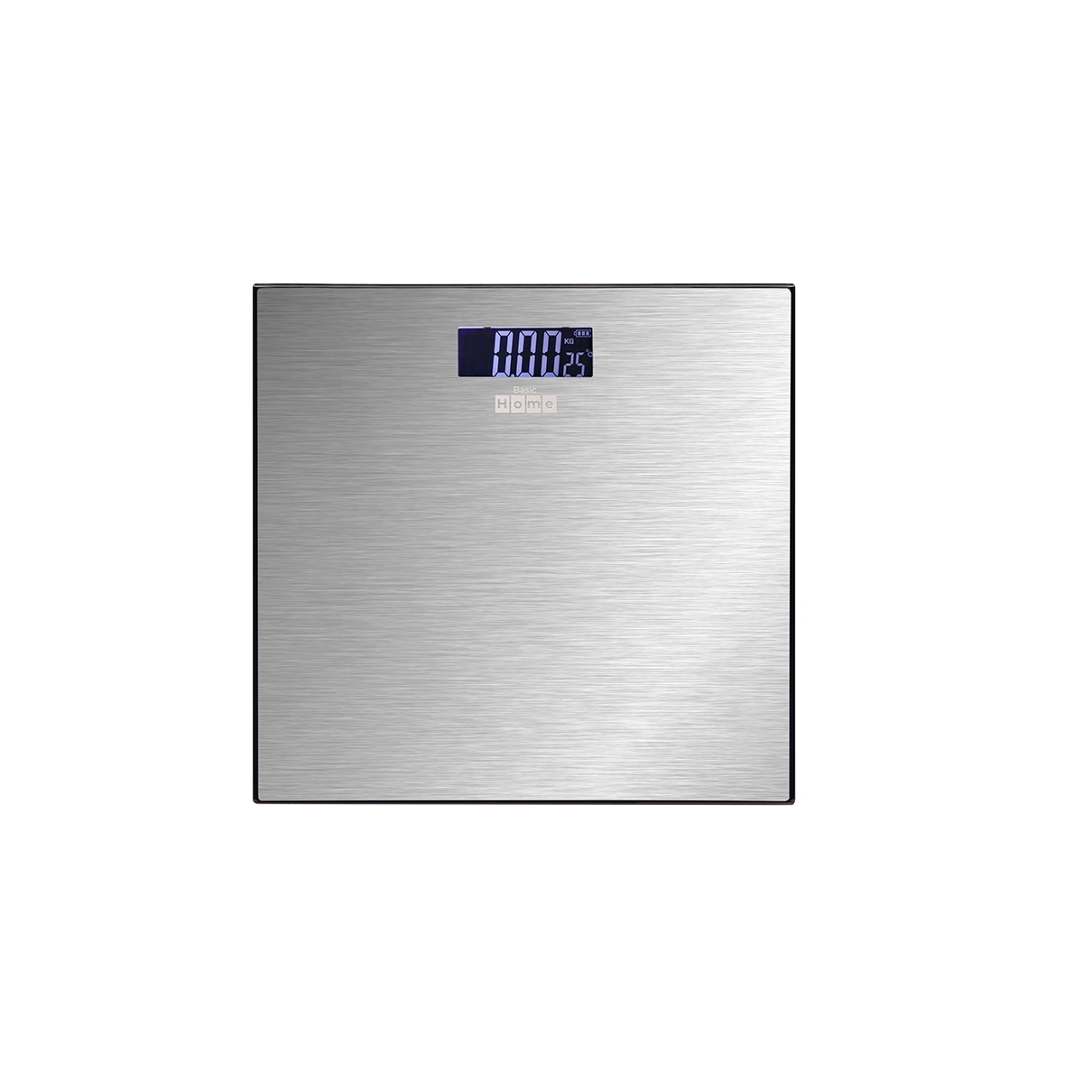 Peso Digital Corporal de Acero Inoxidable Basic Home