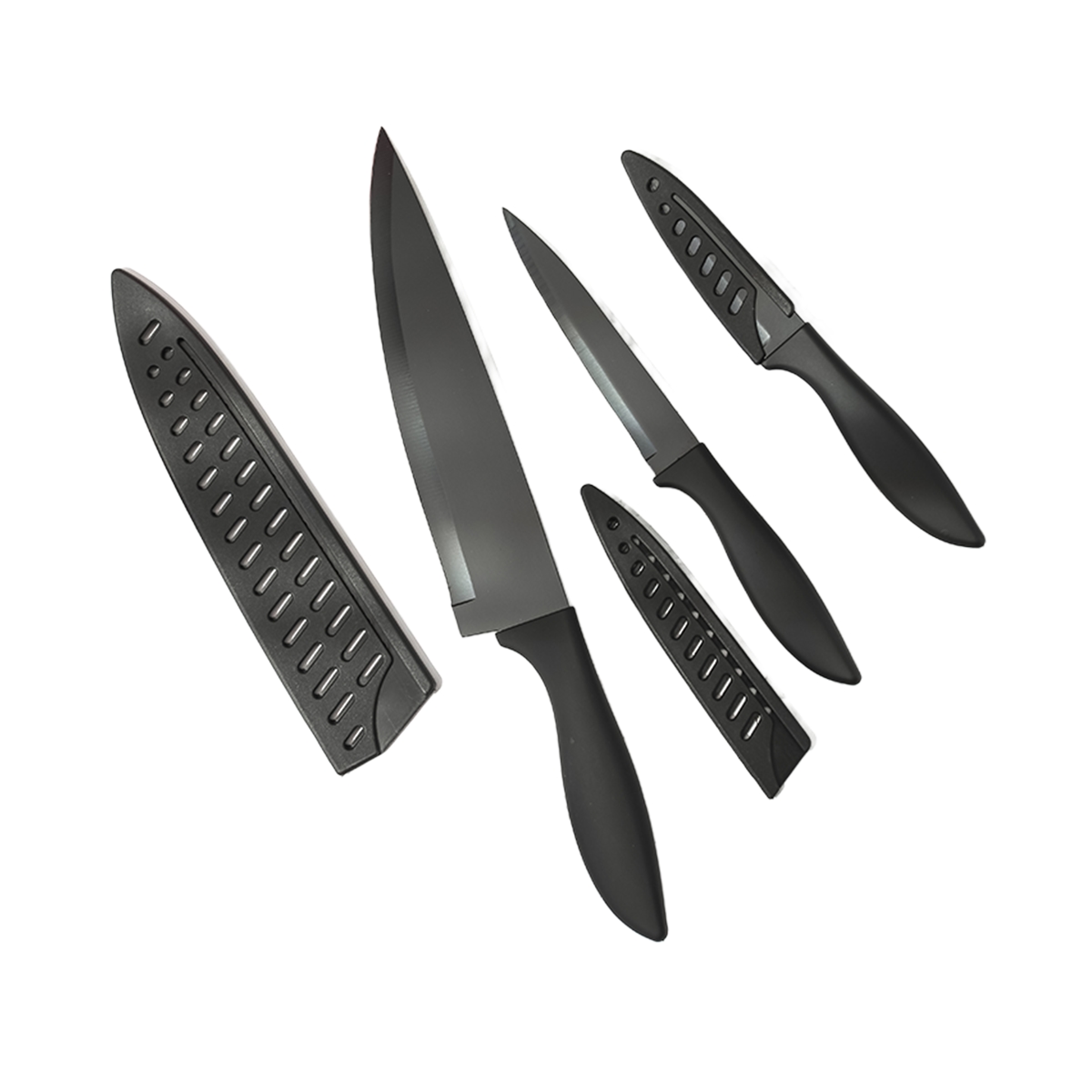 Set De Cuchillos 3 Piezas Con Protector Baker House