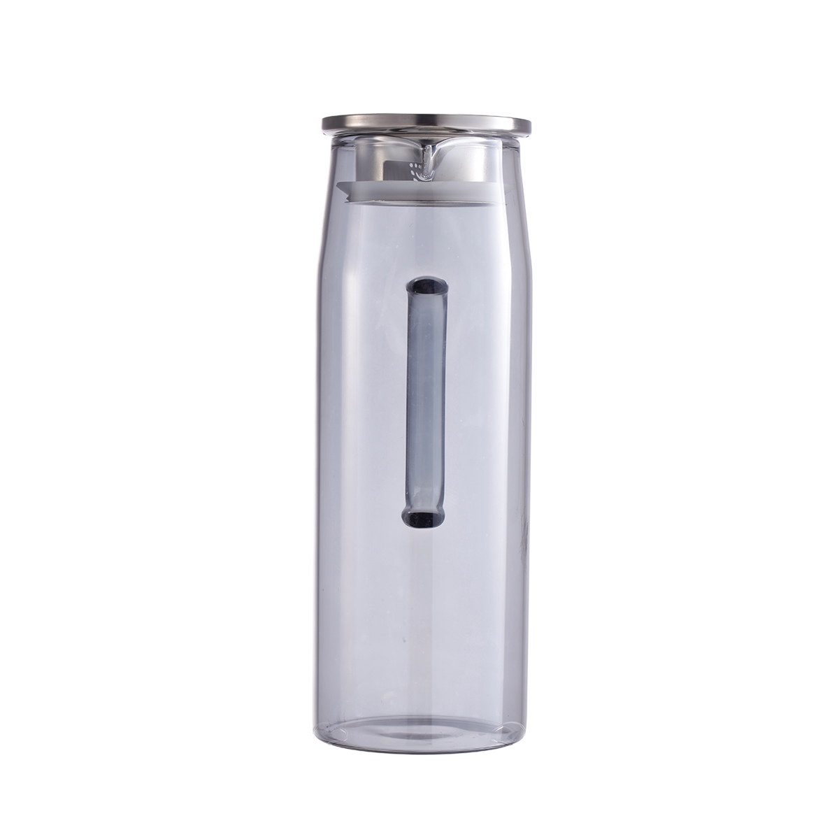 Jarra de Vidrio 1.5 Litros con Tapa Acero Inoxidable Basic Home - Miniatura 3