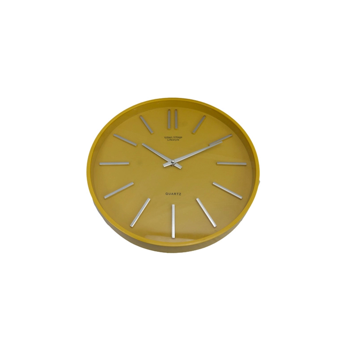 Reloj De Pared Color Mostaza Urban Village