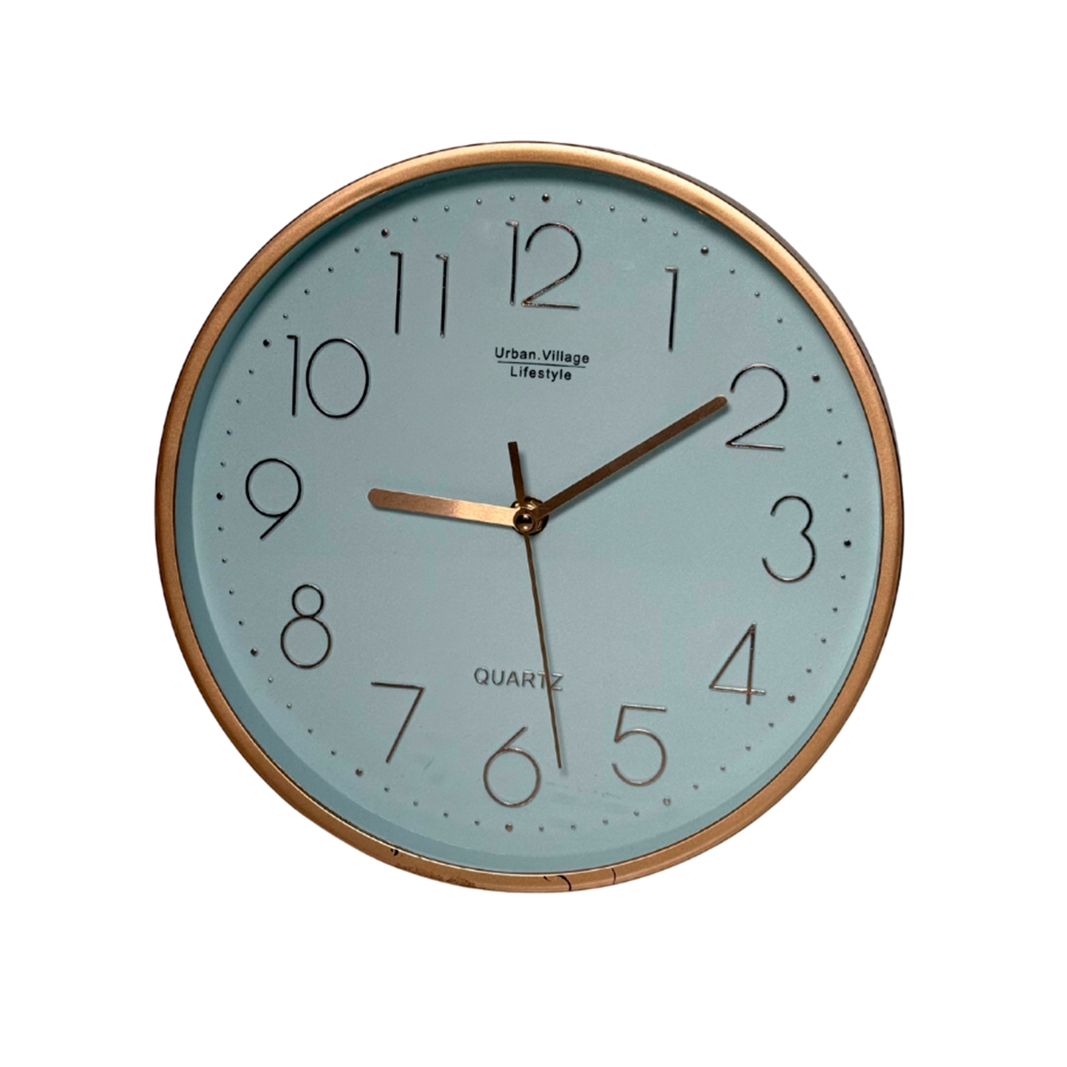Reloj De Pared Color Oro rosa Urban Village