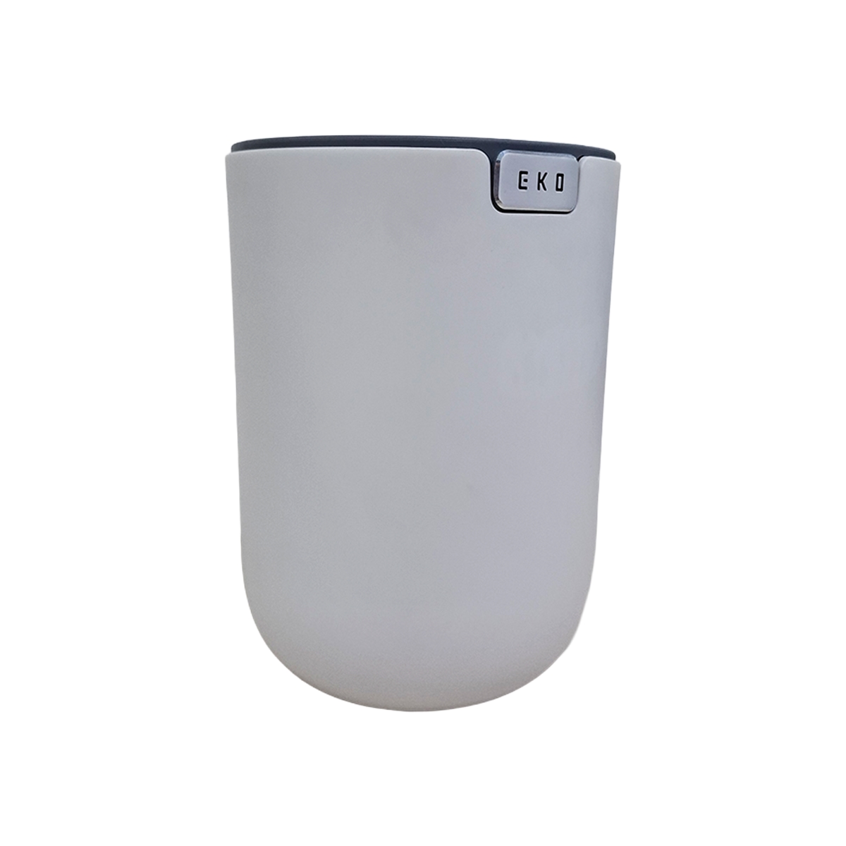 Papelera De Mesa 1.5 Litros Tapa Giratoria Color Blanco Eko - Miniatura 2