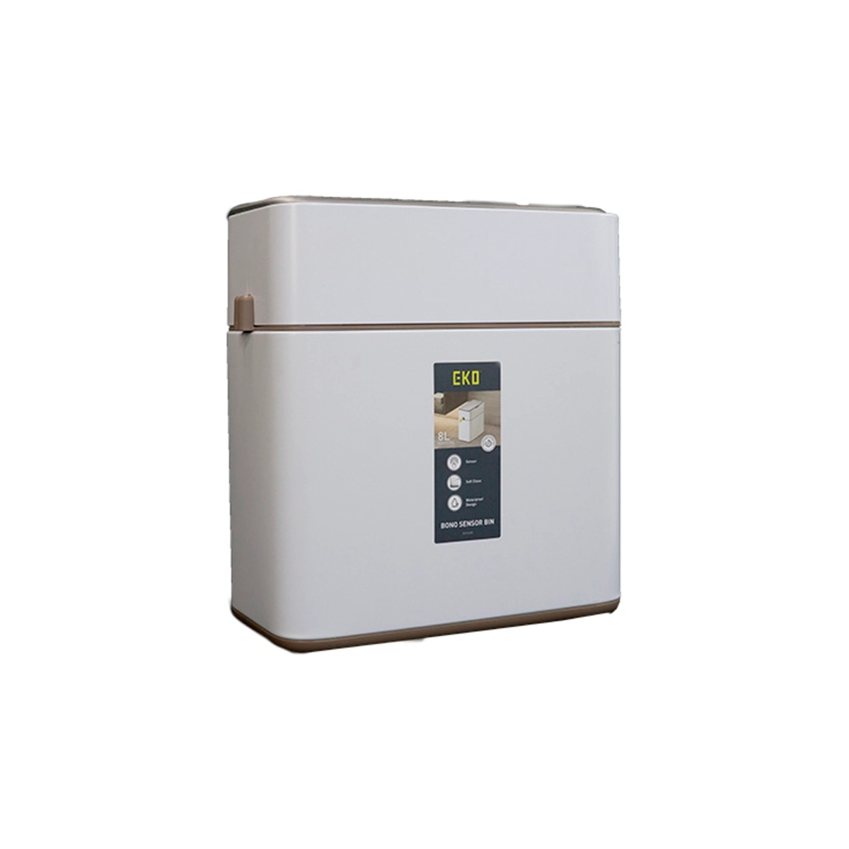 Papeler Automática De 8 Litros color Blanco Eko